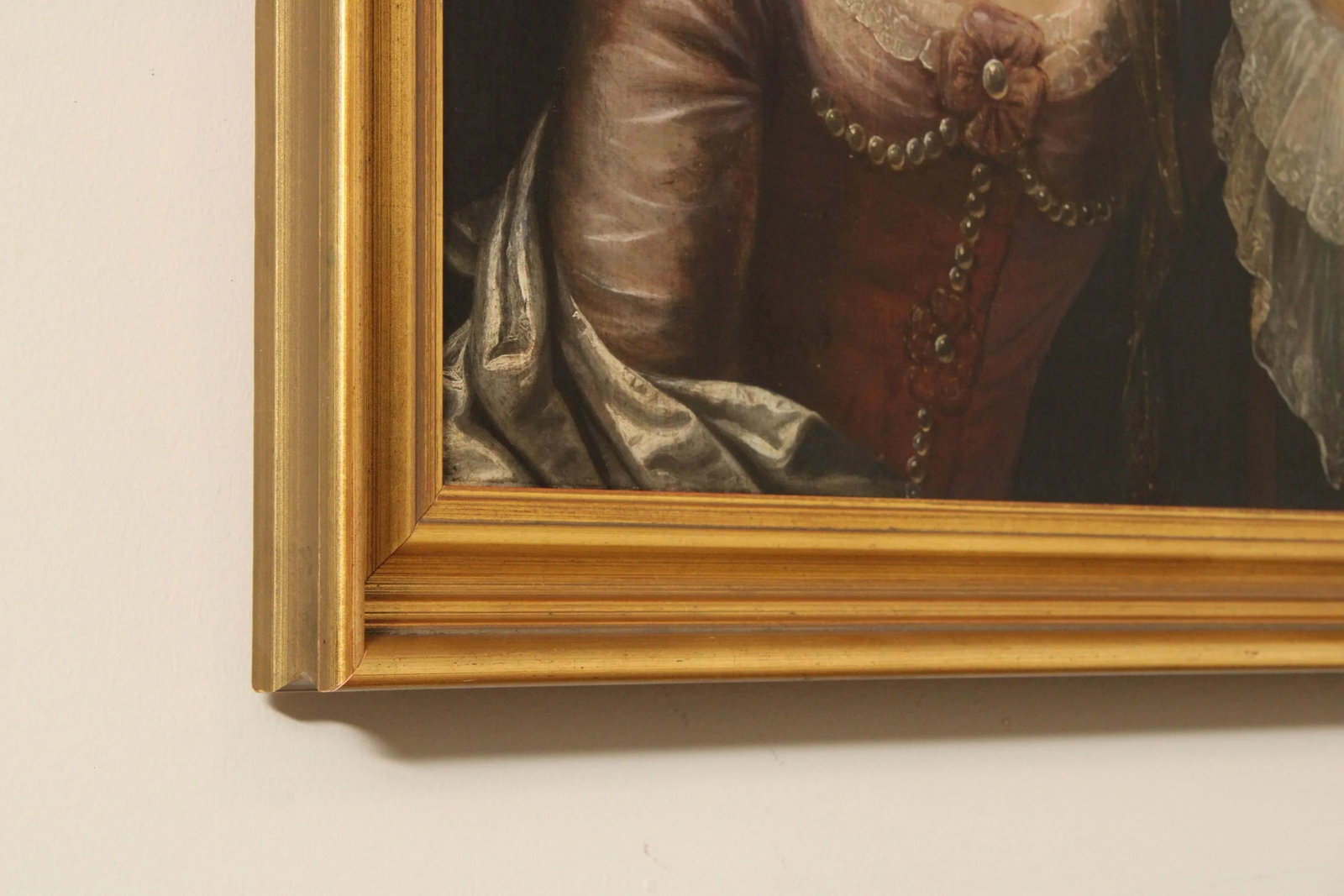 Antique Continental School Portrait of a Noblesse - 11