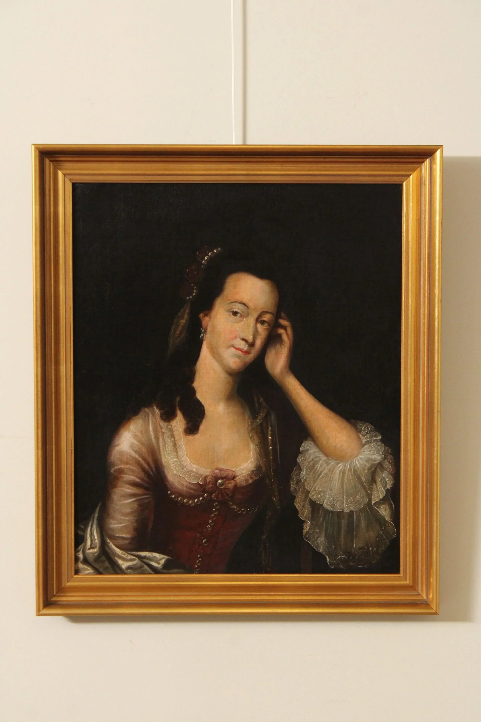 Antique Continental School Portrait of a Noblesse - 2