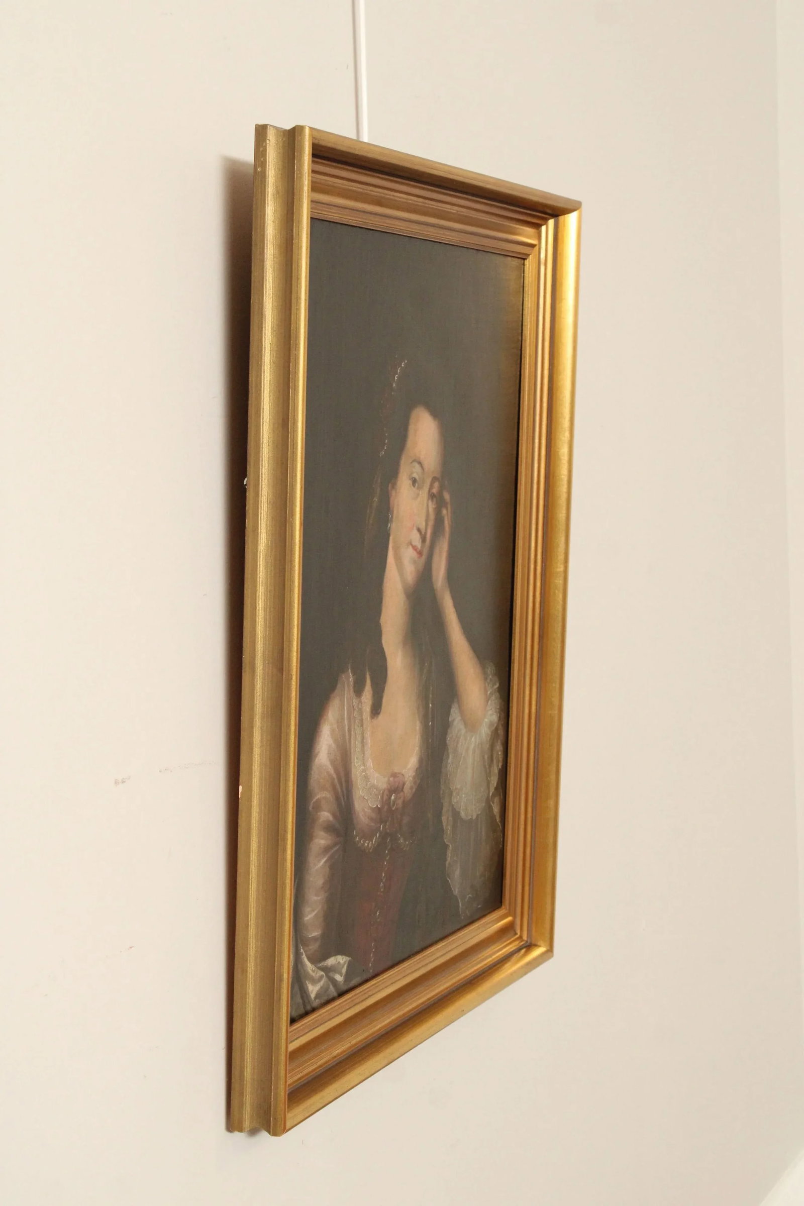 Antique Continental School Portrait of a Noblesse - 4