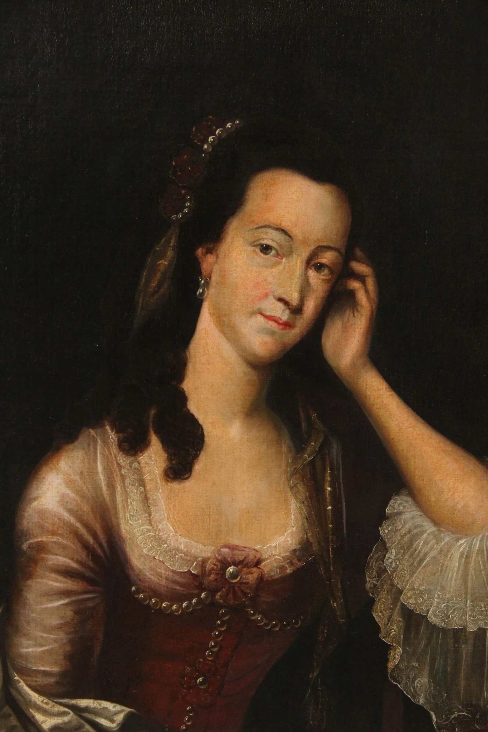 Antique Continental School Portrait of a Noblesse - 5
