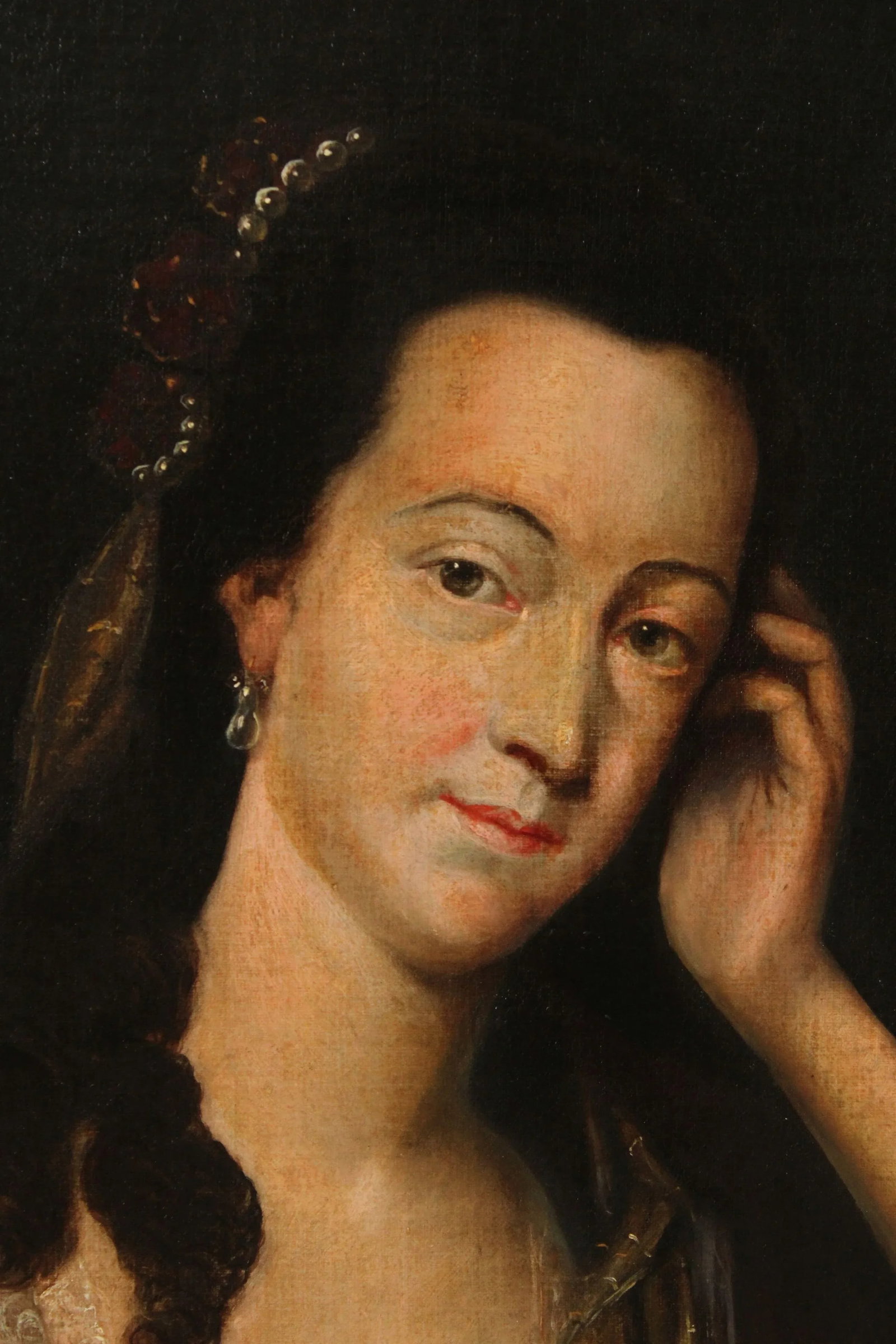 Antique Continental School Portrait of a Noblesse - 6