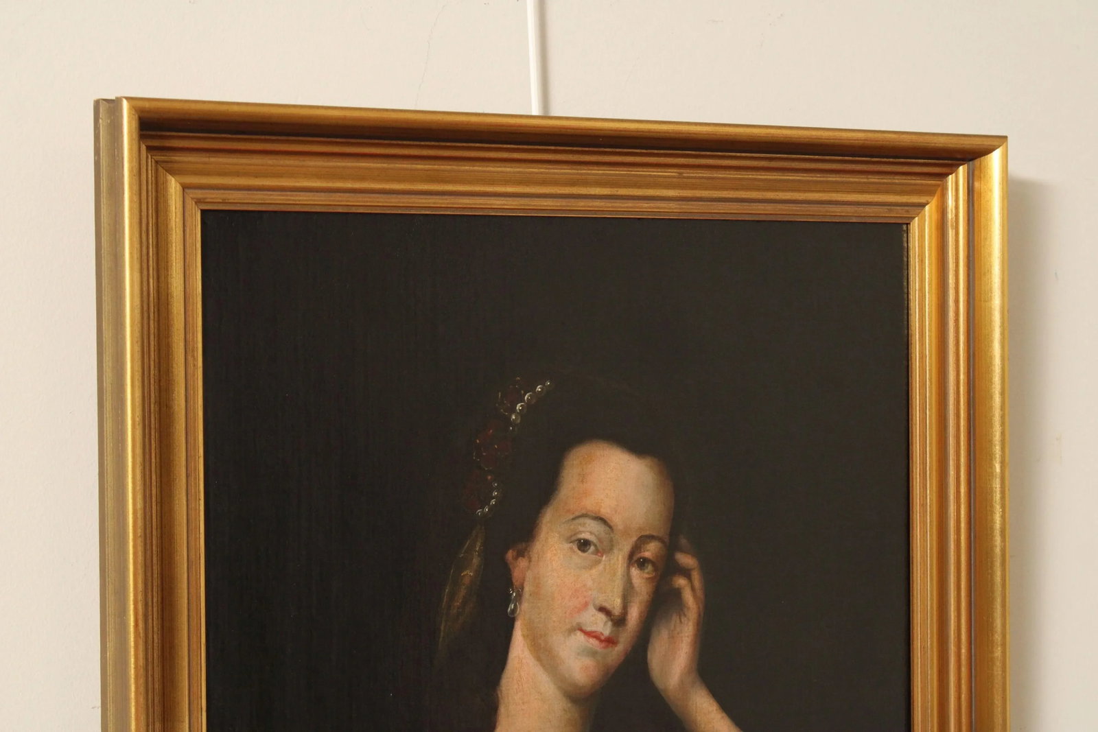 Antique Continental School Portrait of a Noblesse - 8