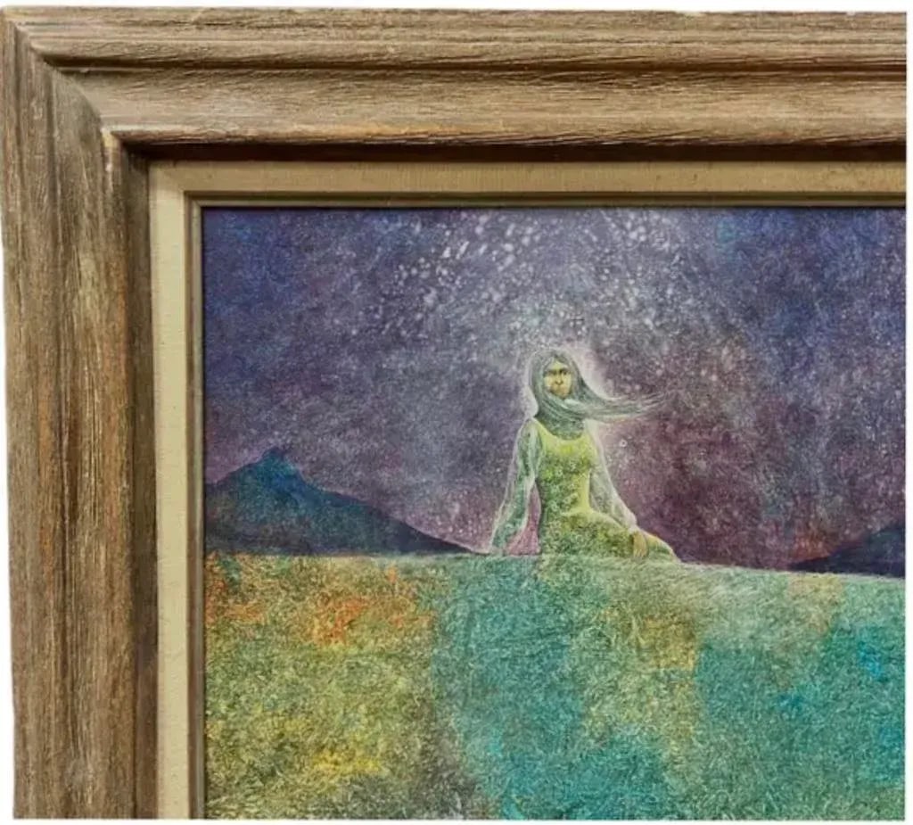 Dan Wuthrich "Annabelle Lee" Figurative Expressionism Painting - 2