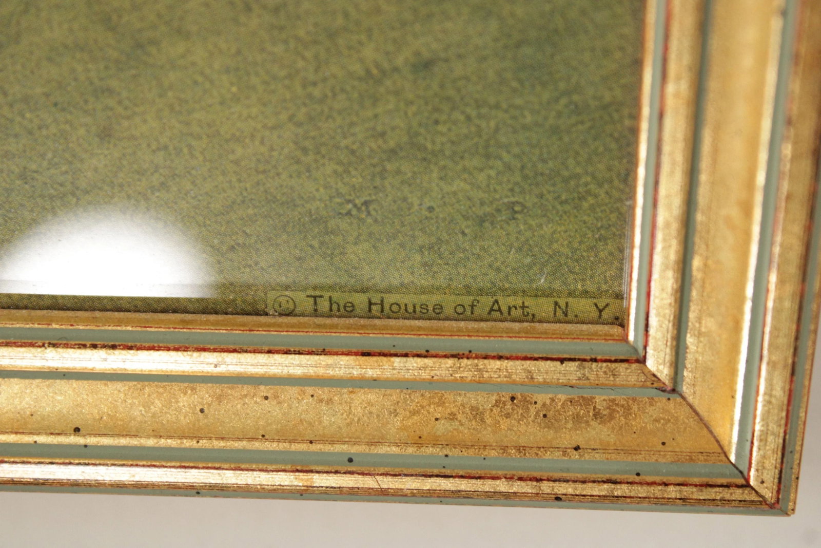 1920s Maxfield Parrish Arts & Crafts Framed 'the Knave Watching Violetta Depart' Print - 10