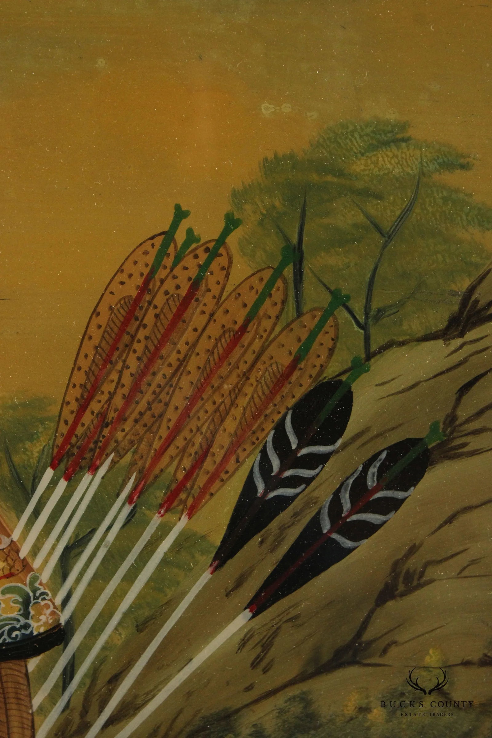Chinese 'The Qianlong Emperor in Ceremonial Armor on Horseback' Reverse Portrait Portrait, After Giu - 6