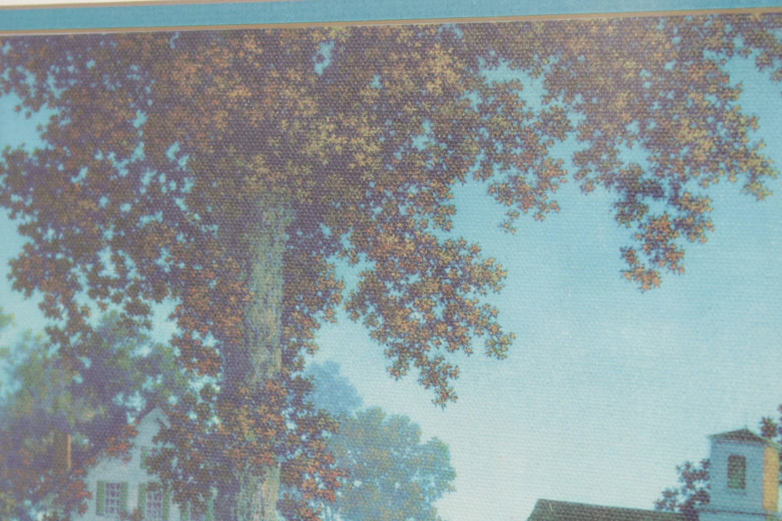 1970s Maxfield Parrish Framed 'New Moon' Giclee Print - 6
