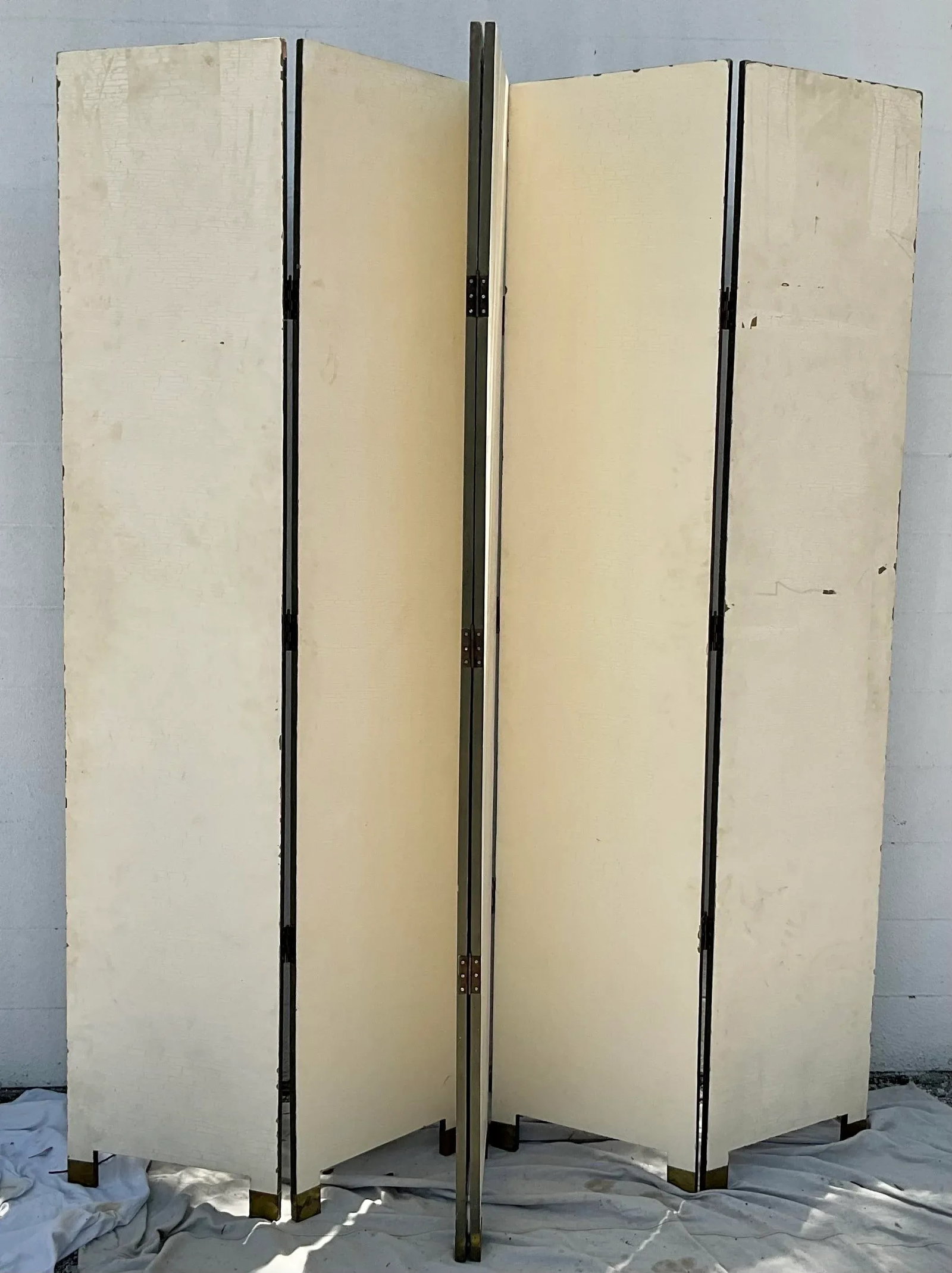 Stunning Art Deco Style Six Panel Screen - 11