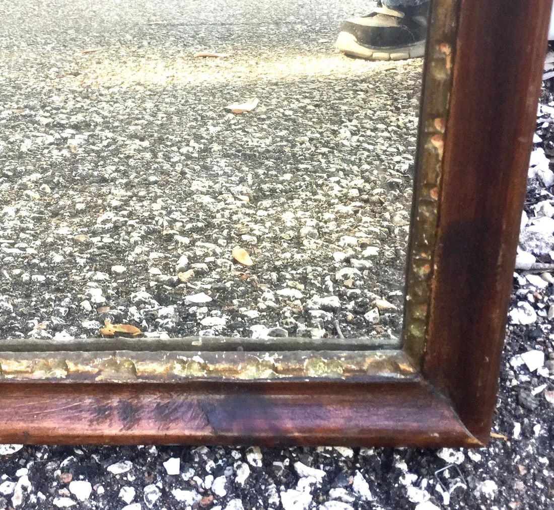 Italian Baroque Stye Giltwood and Ebonized Mirror - 10