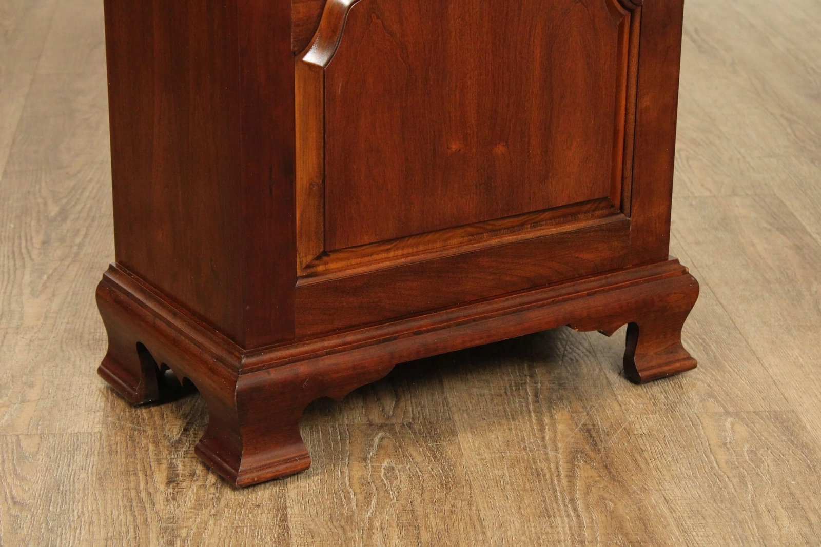 Ethan Allen Chippendale Style Cherry Grandfather Clock - 8