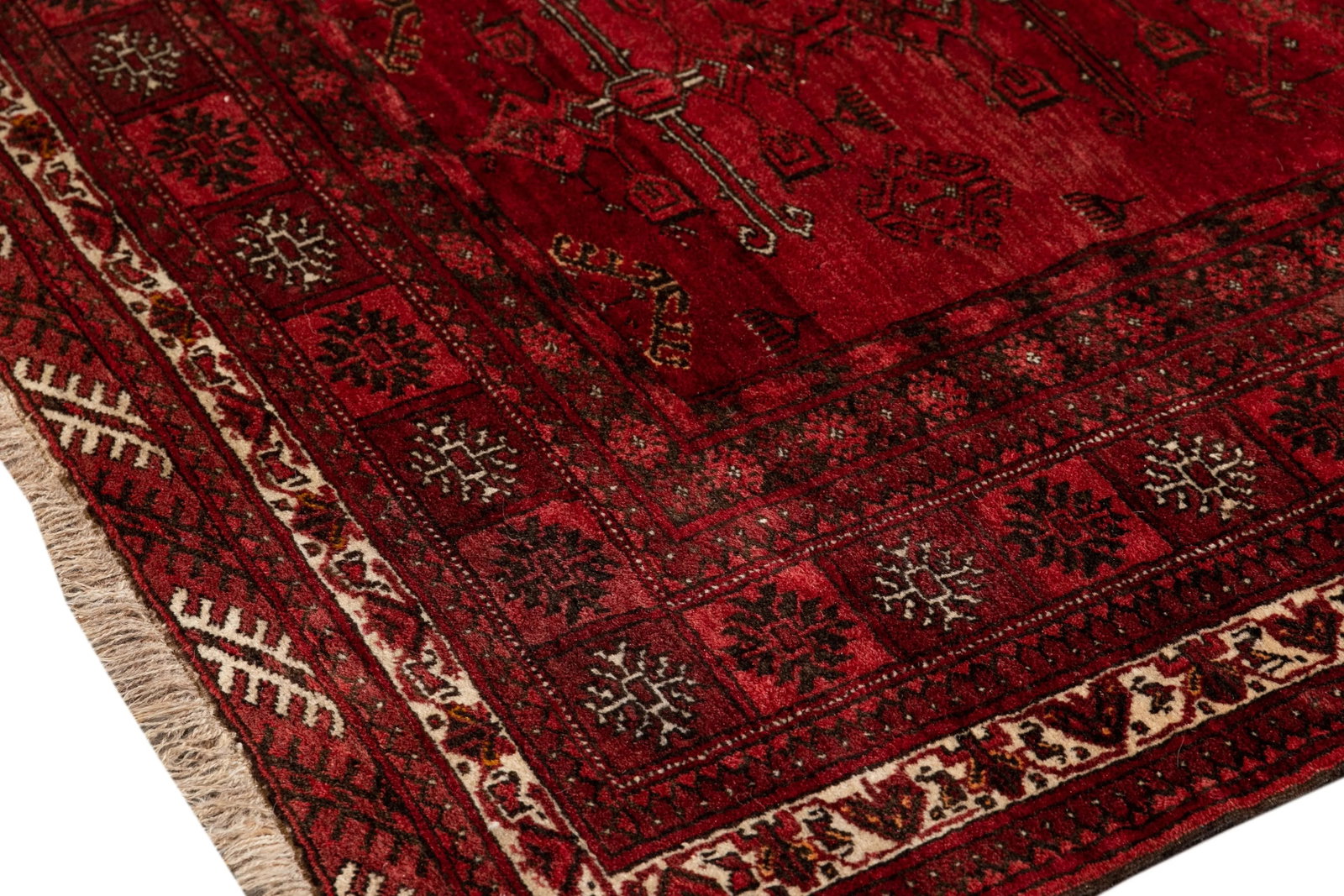 Vintage Persian Rug, 4'5" X 6'2" - 7