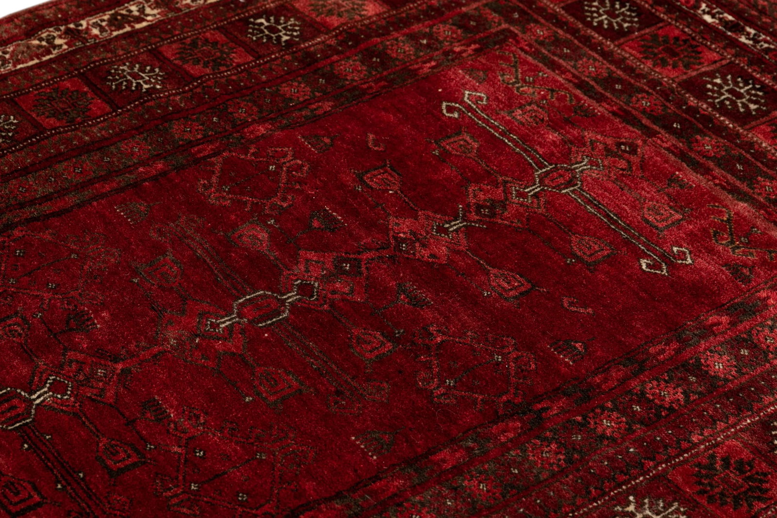 Vintage Persian Rug, 4'5" X 6'2" - 8