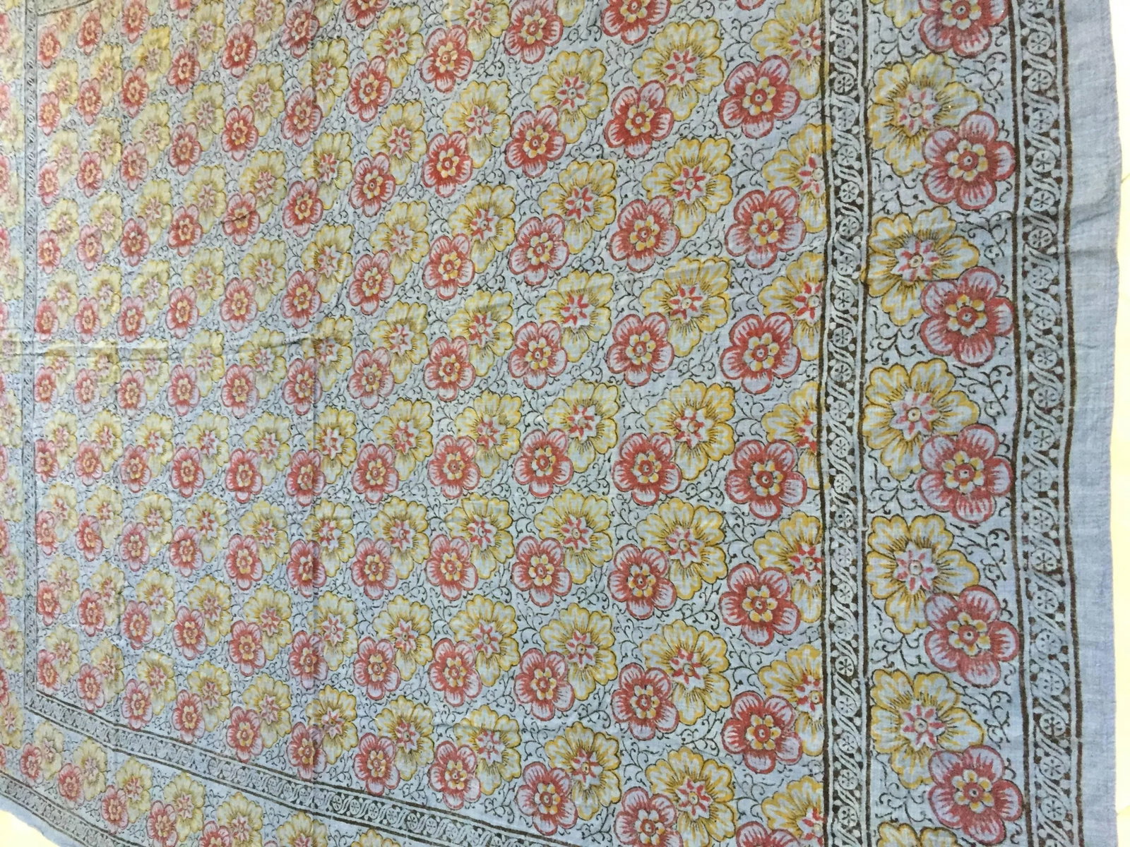 Kalamari Blue Textile From India - 3