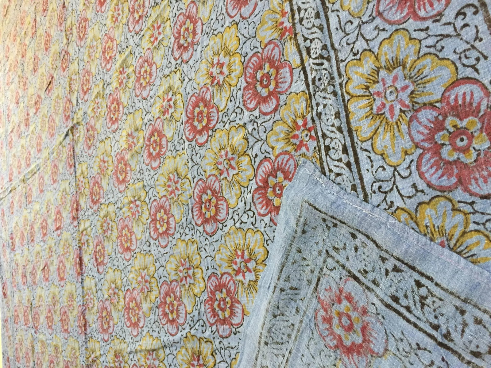 Kalamari Blue Textile From India - 6
