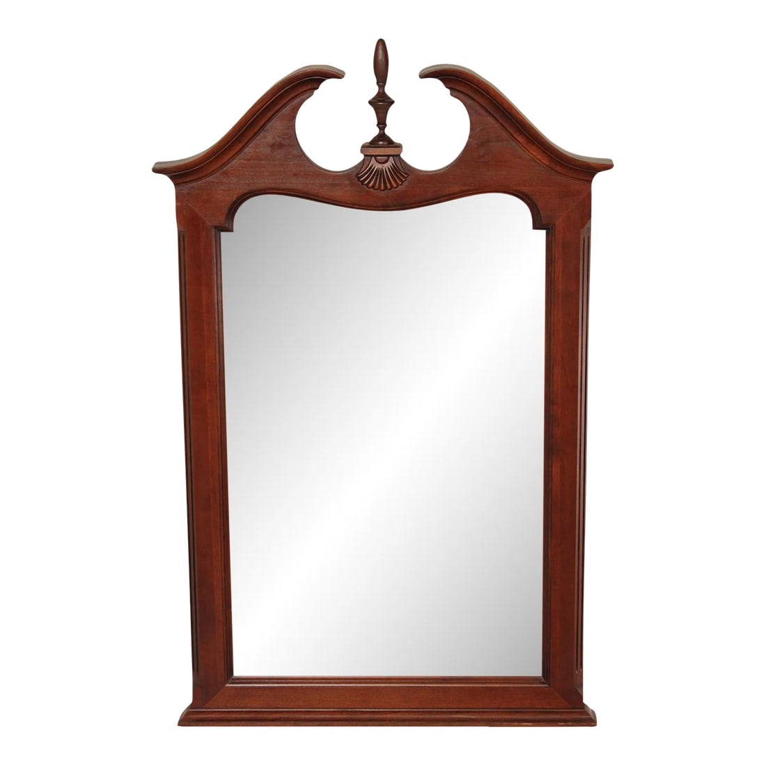 Pennsylvania House Traditional Mahogany Beveled Wall Mirror (1 of 12)