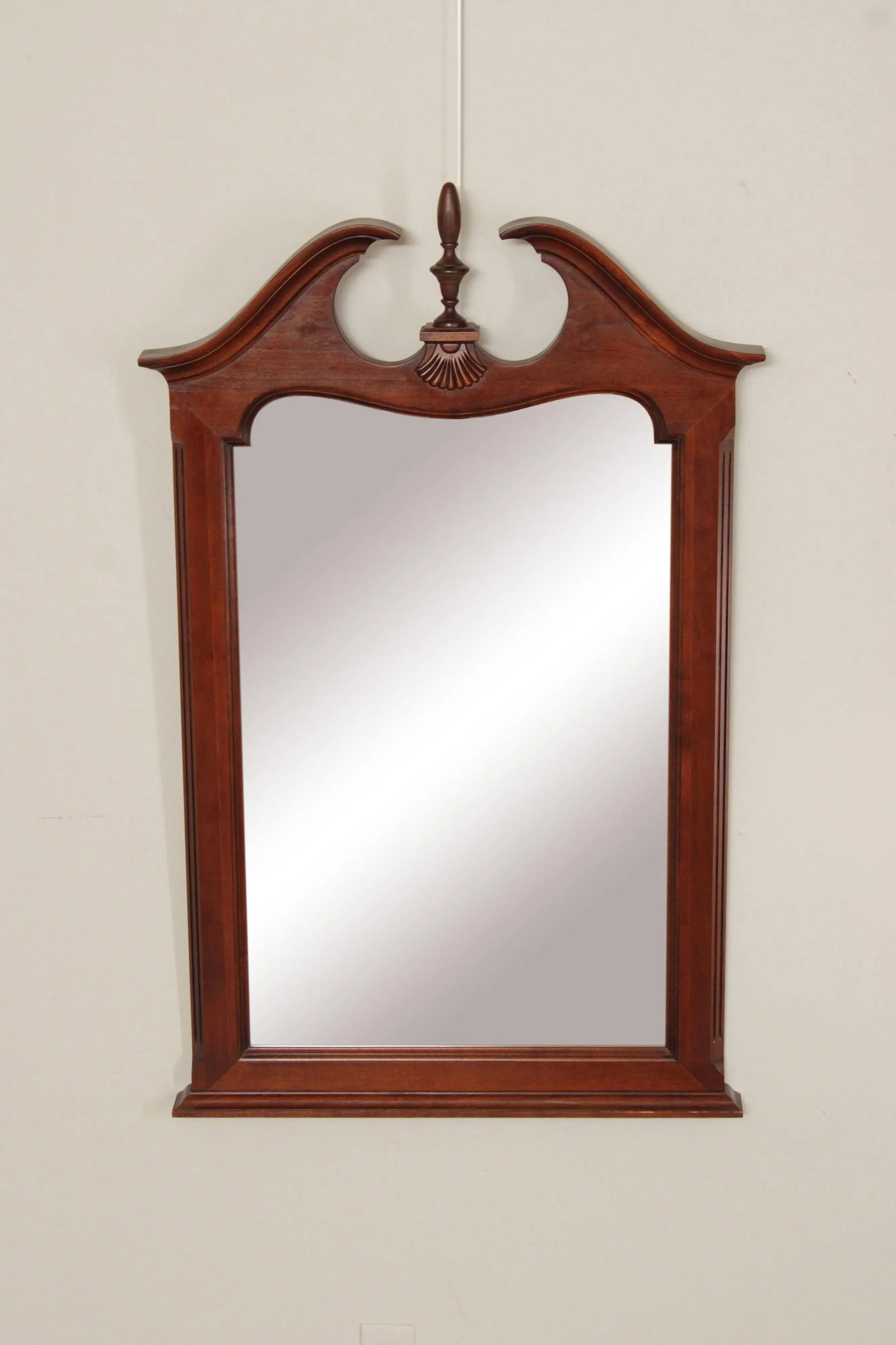 Pennsylvania House Traditional Mahogany Beveled Wall Mirror - 2