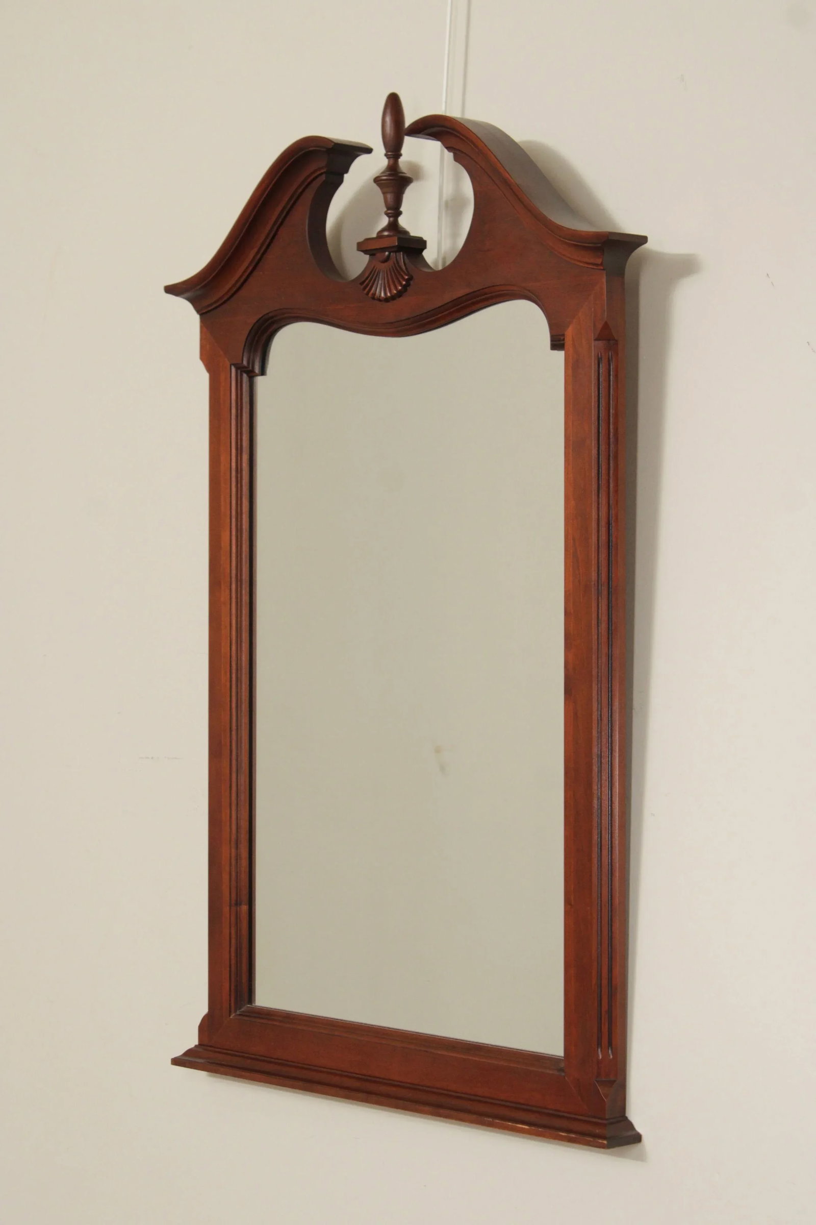 Pennsylvania House Traditional Mahogany Beveled Wall Mirror - 3