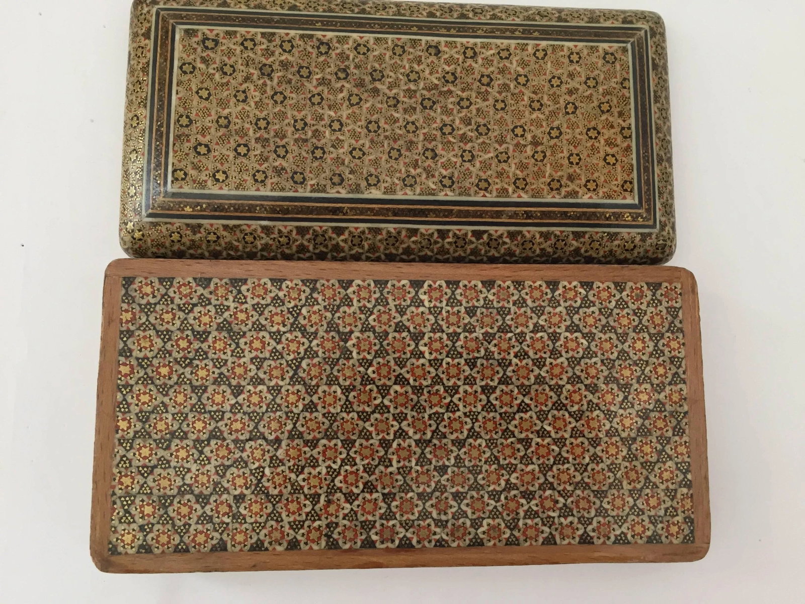 Indo-Persian Khatam Micro Mosaic Jewelry Box - 4