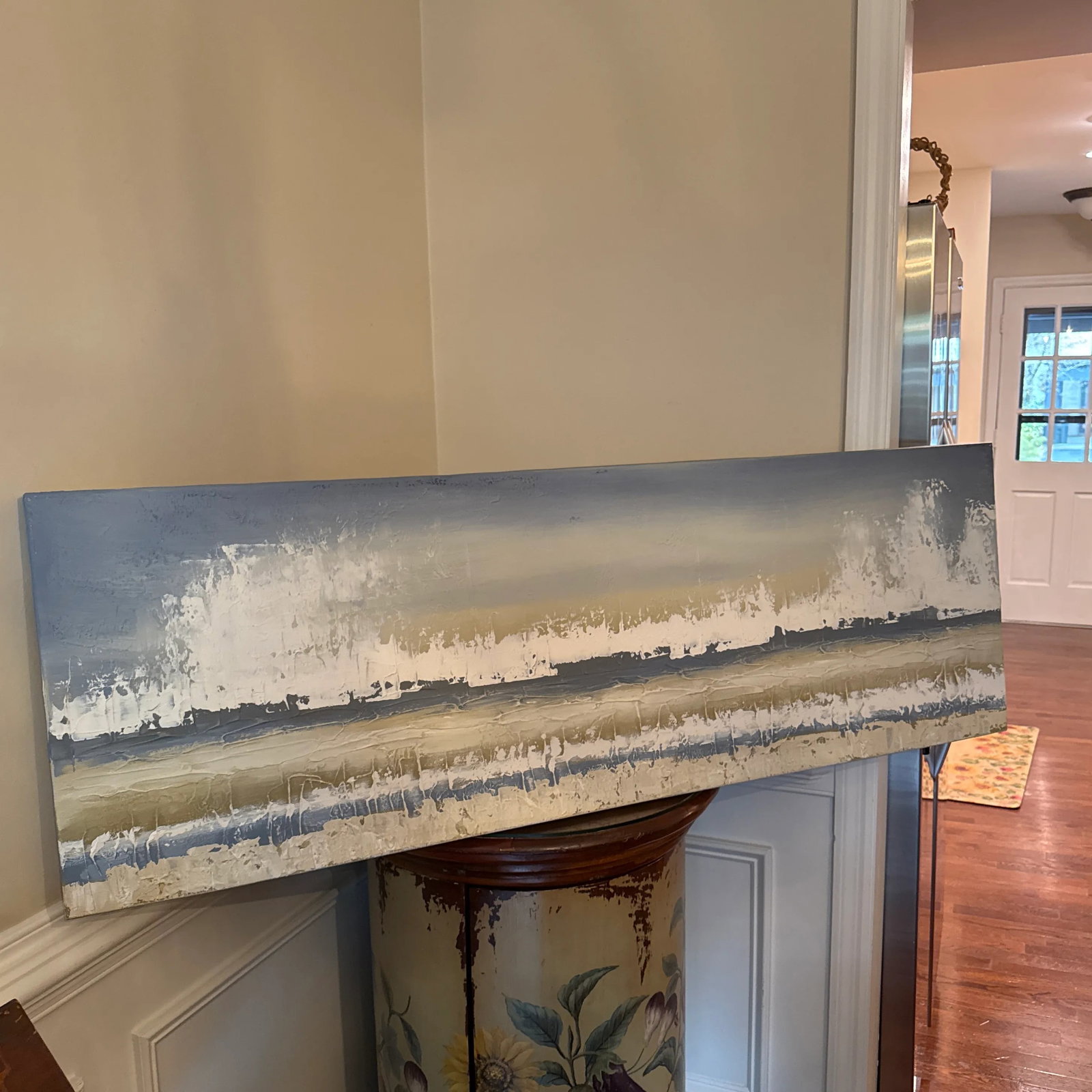 Mid-Century Modern Style Contemporary Abstract Painting by Sarah Brooke - 2