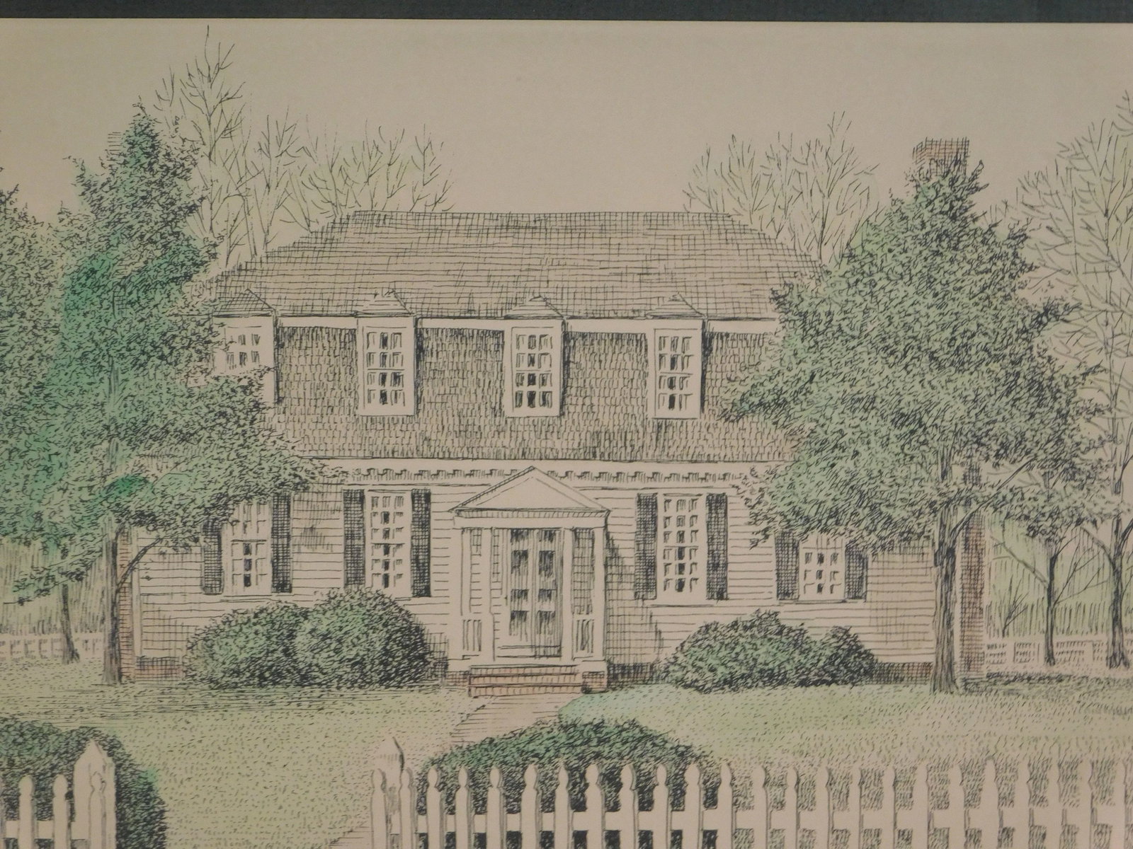 Clark M. Goff Framed Print "The Moore House, Yorktown, VA" - 10
