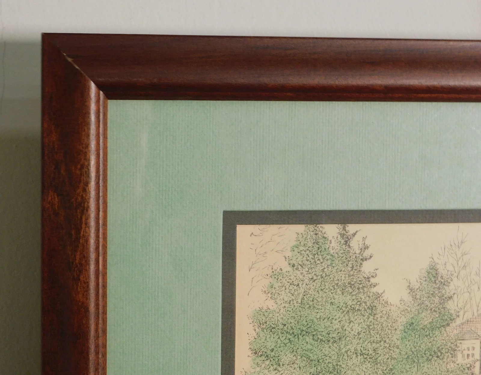 Clark M. Goff Framed Print "The Moore House, Yorktown, VA" - 6