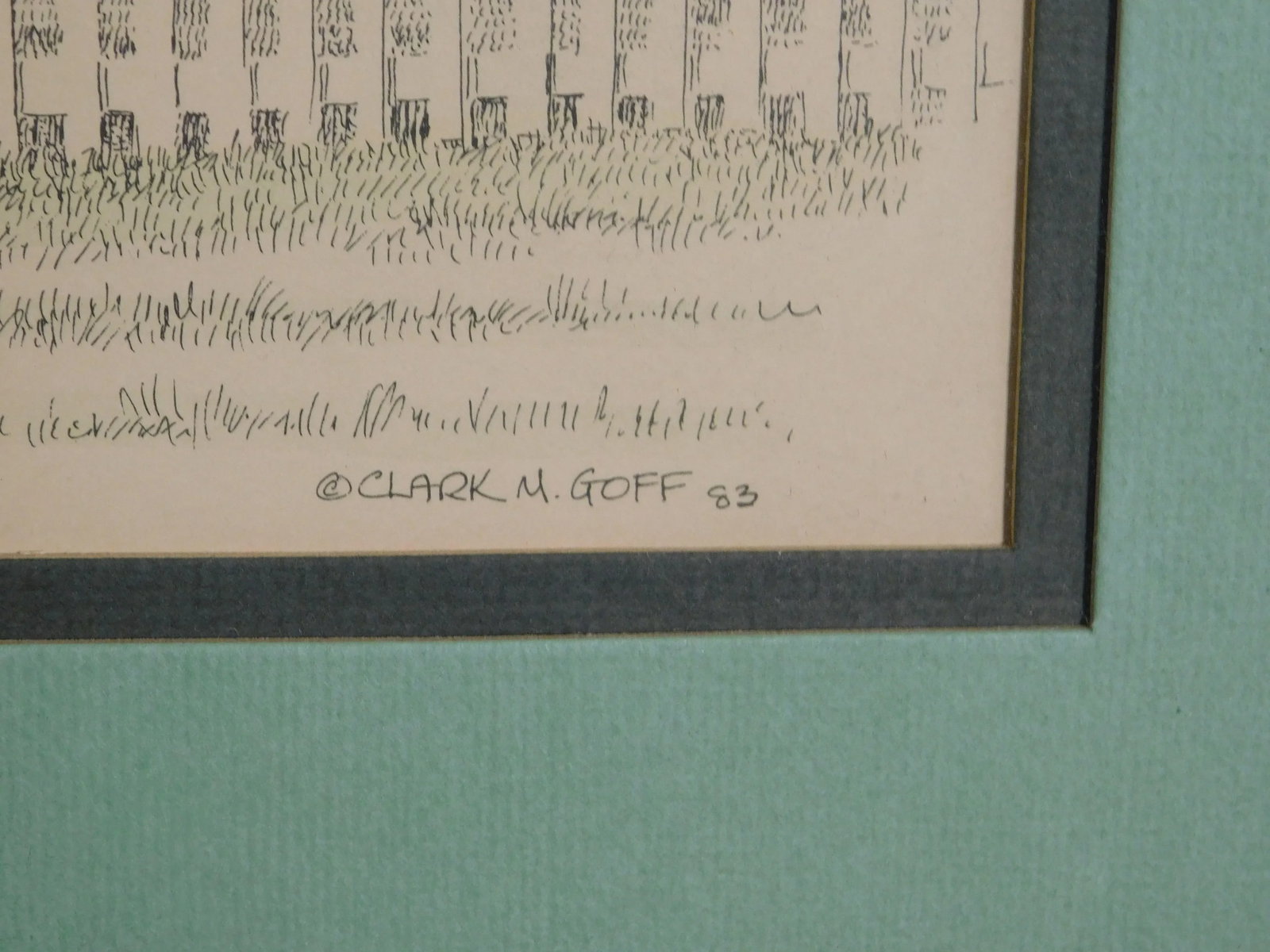 Clark M. Goff Framed Print "The Moore House, Yorktown, VA" - 9