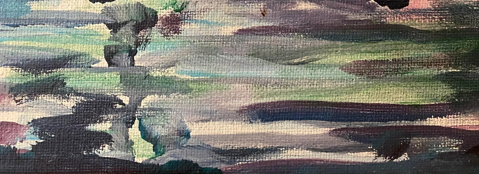 Framed Impressionist Lake Scene - Original Oil Painting - 3
