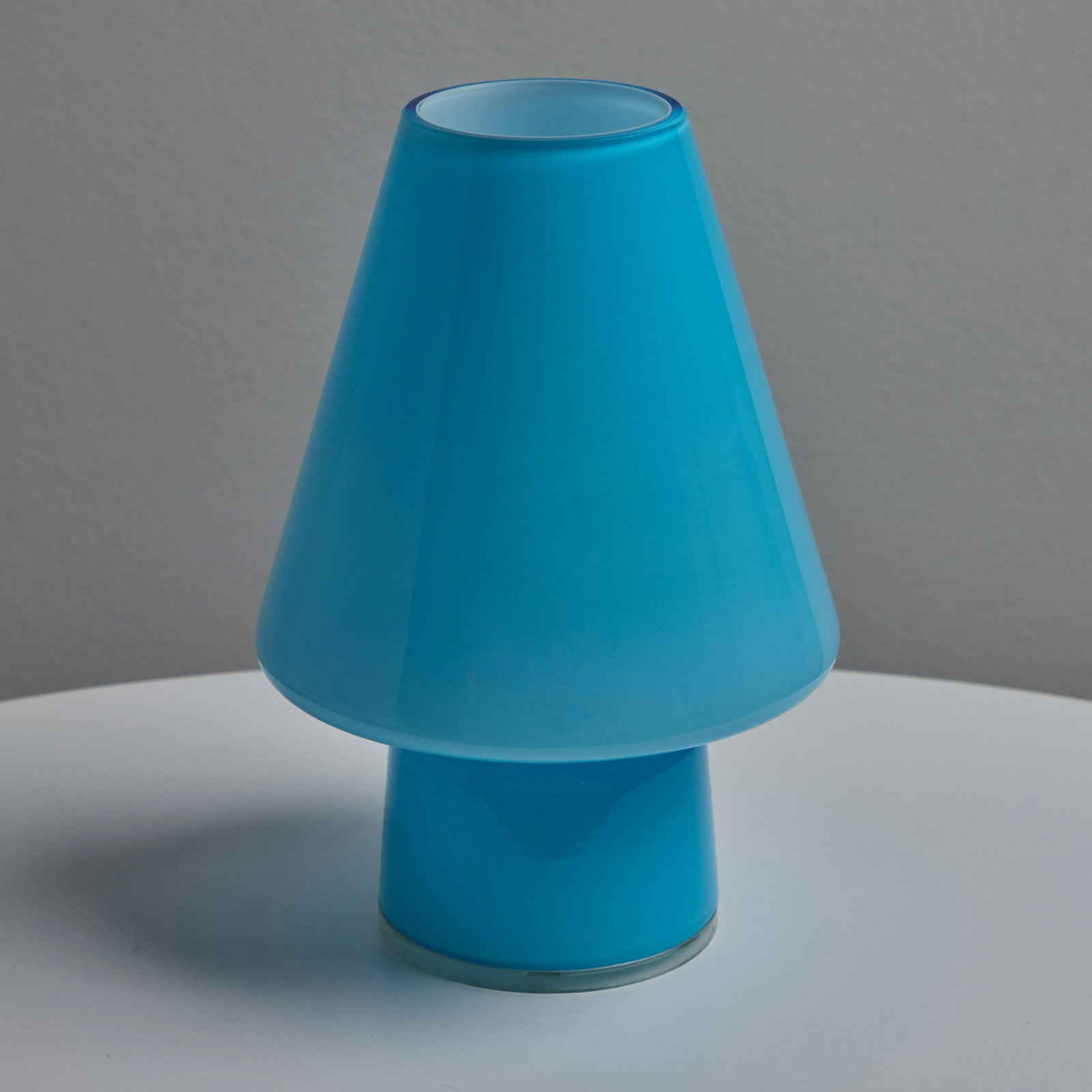 1980s Memphis Style Glass 'BiBi' Table Lamps for Artemide - a Pair - 7