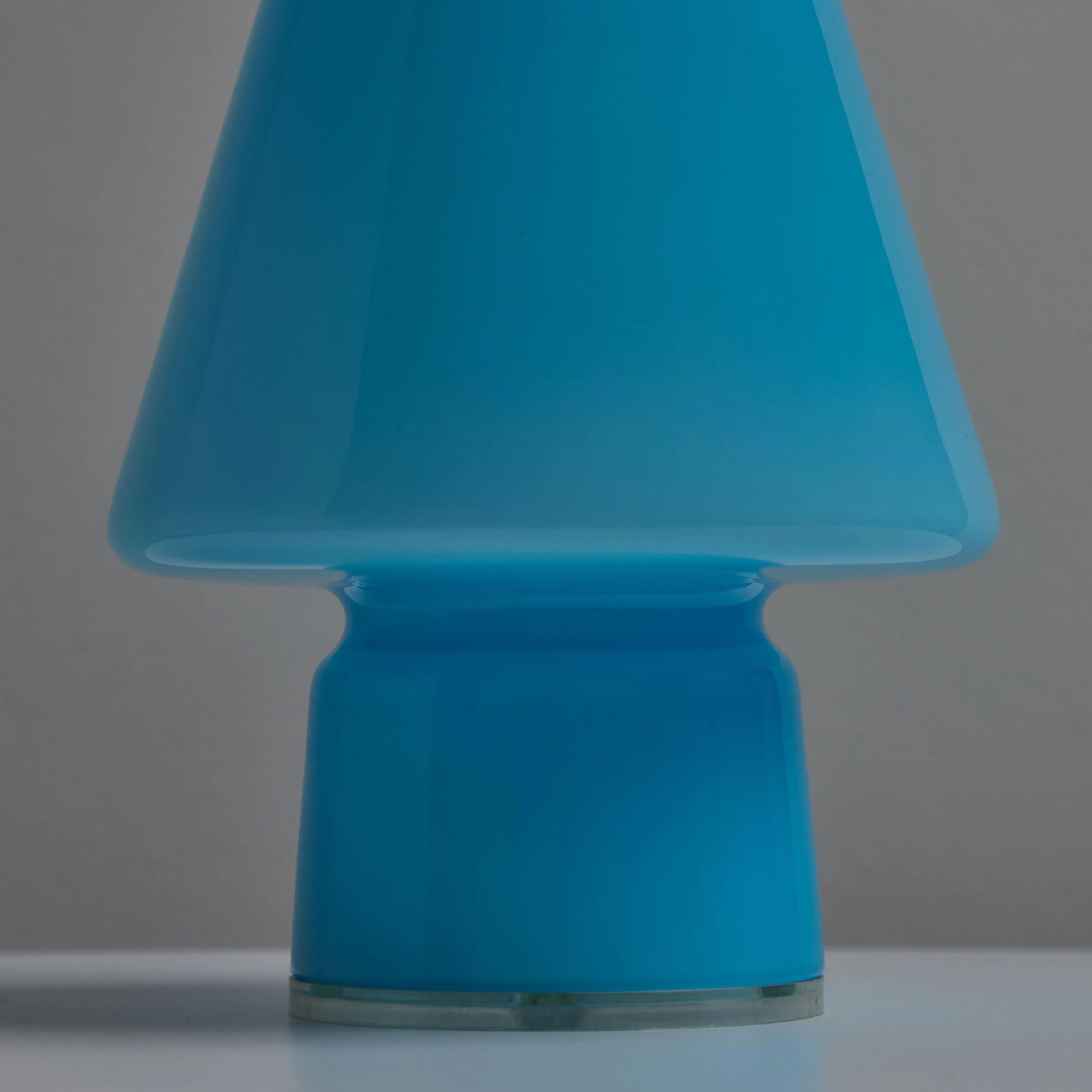 1980s Memphis Style Glass 'BiBi' Table Lamps for Artemide - a Pair - 8