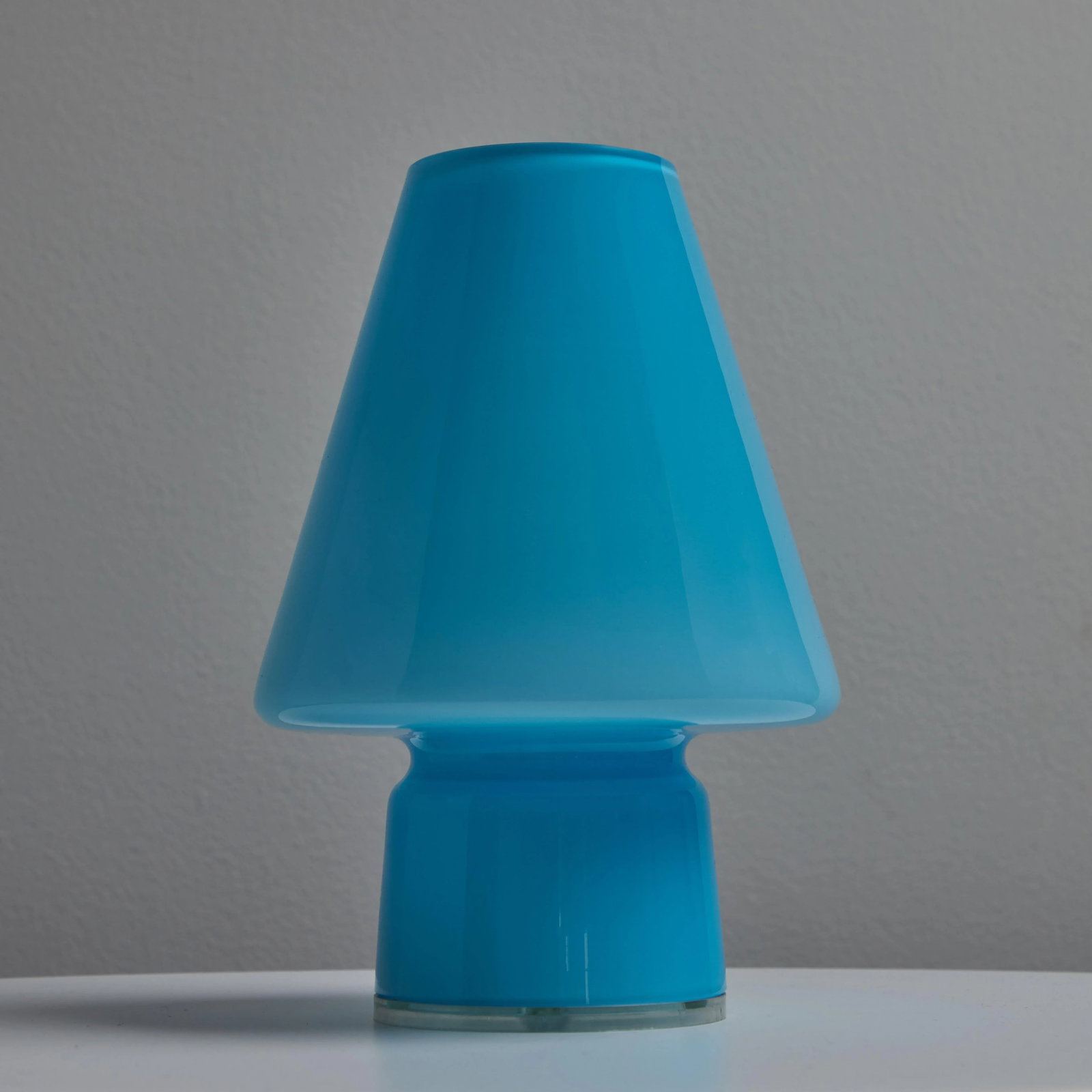 1980s Memphis Style Glass 'BiBi' Table Lamps for Artemide - a Pair - 9