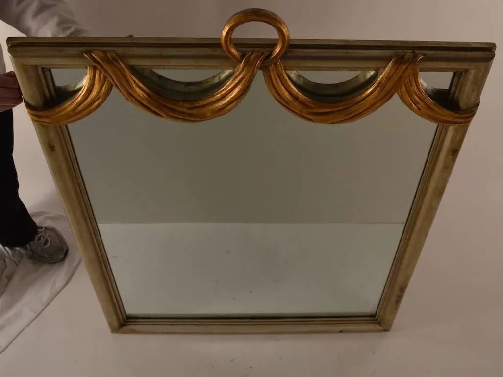 Gilt Swag Ring Mirror - 6