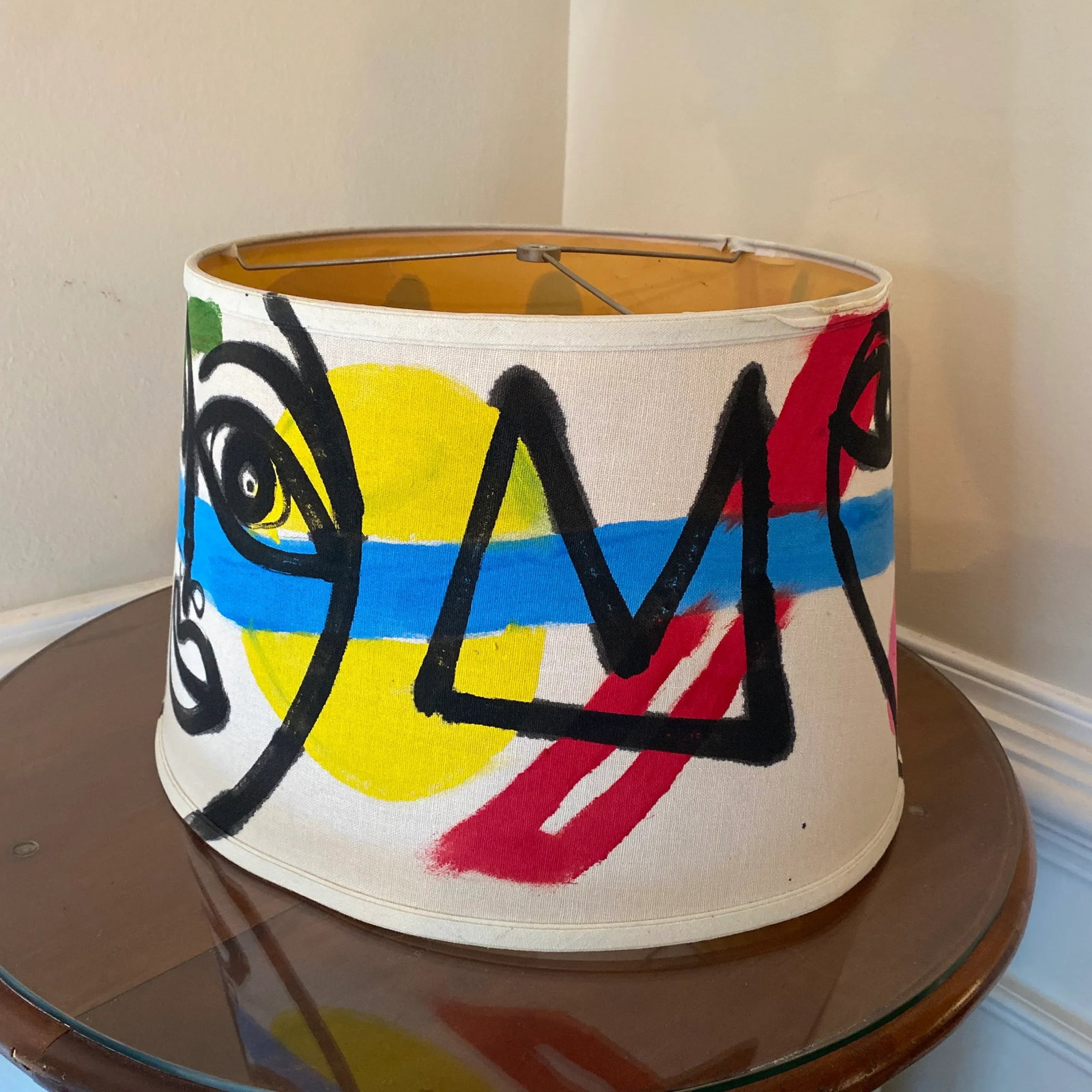 1970s Peter Keil Original Painted Lampshade Sculpture - 3
