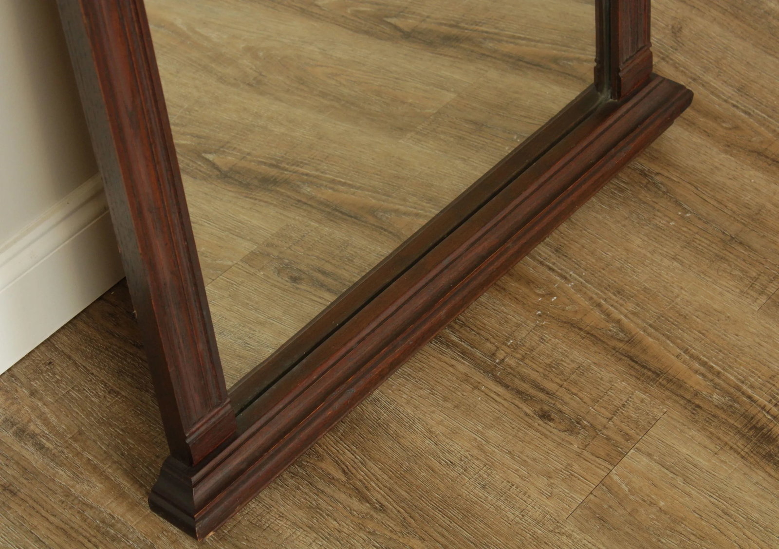 Ethan Allen Royal Charter Oak Vintage Jacobean Style Wall Mirrors - a Pair - 5