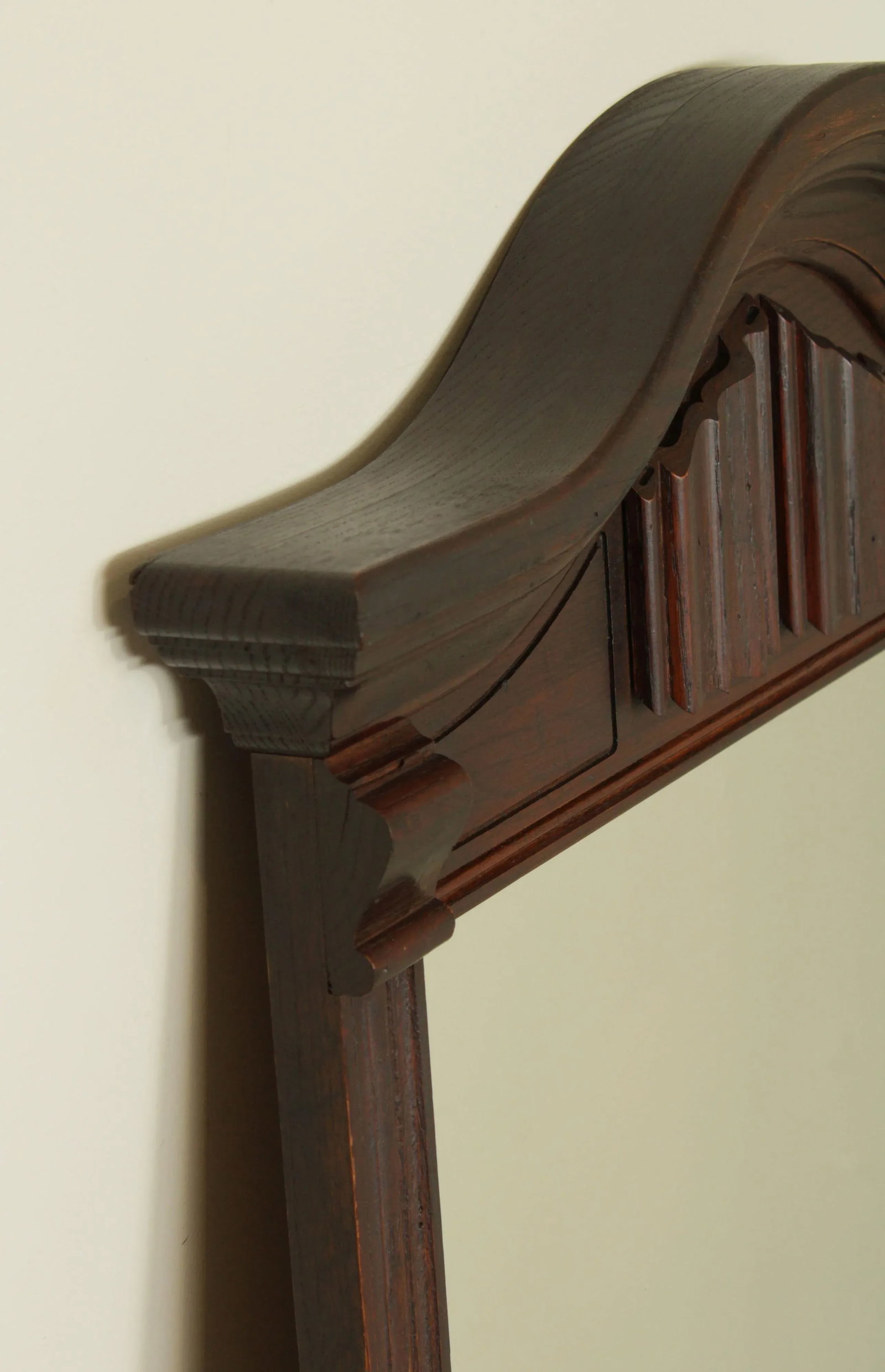 Ethan Allen Royal Charter Oak Vintage Jacobean Style Wall Mirrors - a Pair - 6