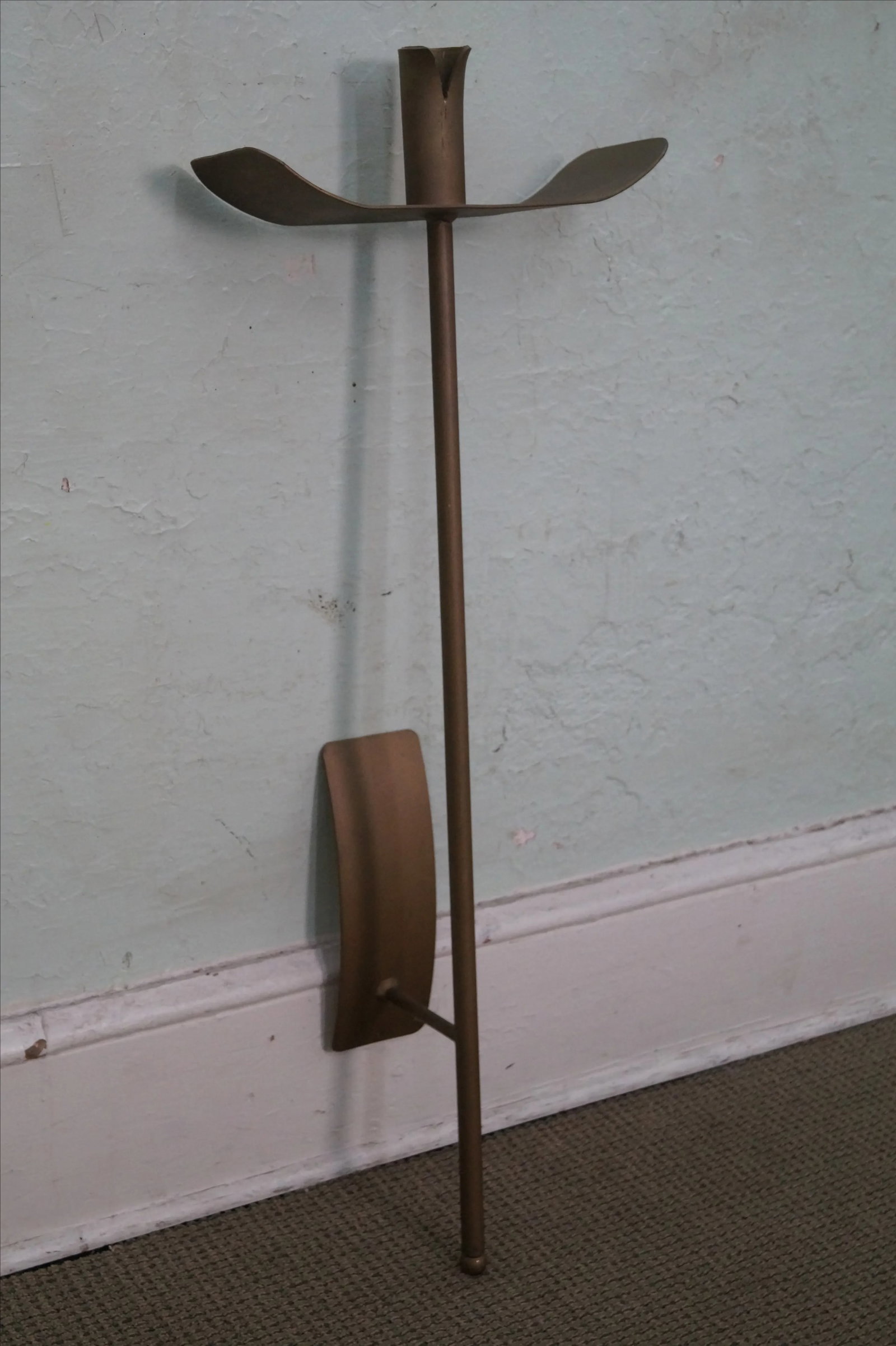 Tommi Parzinger Era Gold Painted Iron Wall Sconce - 2