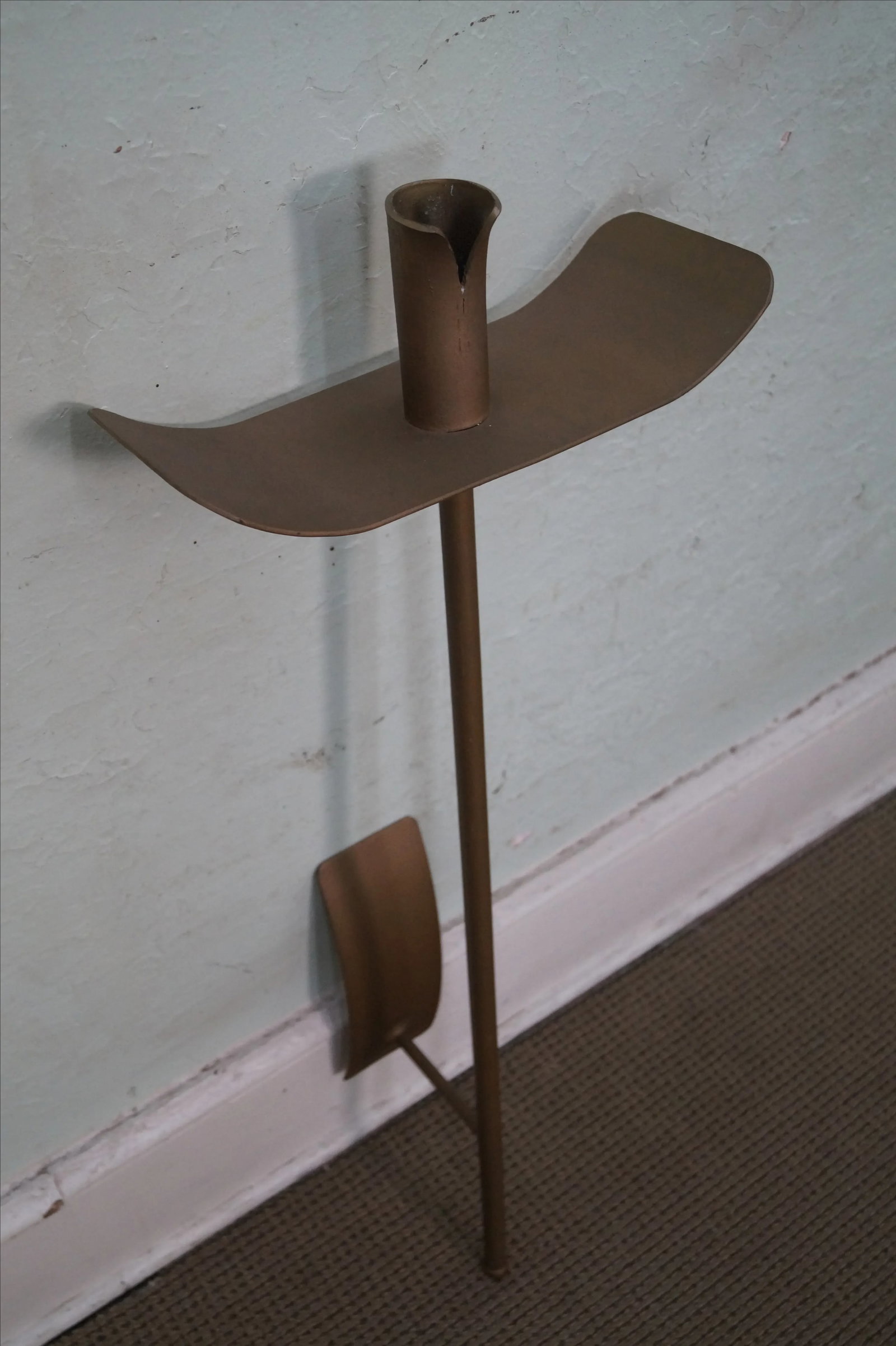 Tommi Parzinger Era Gold Painted Iron Wall Sconce - 3