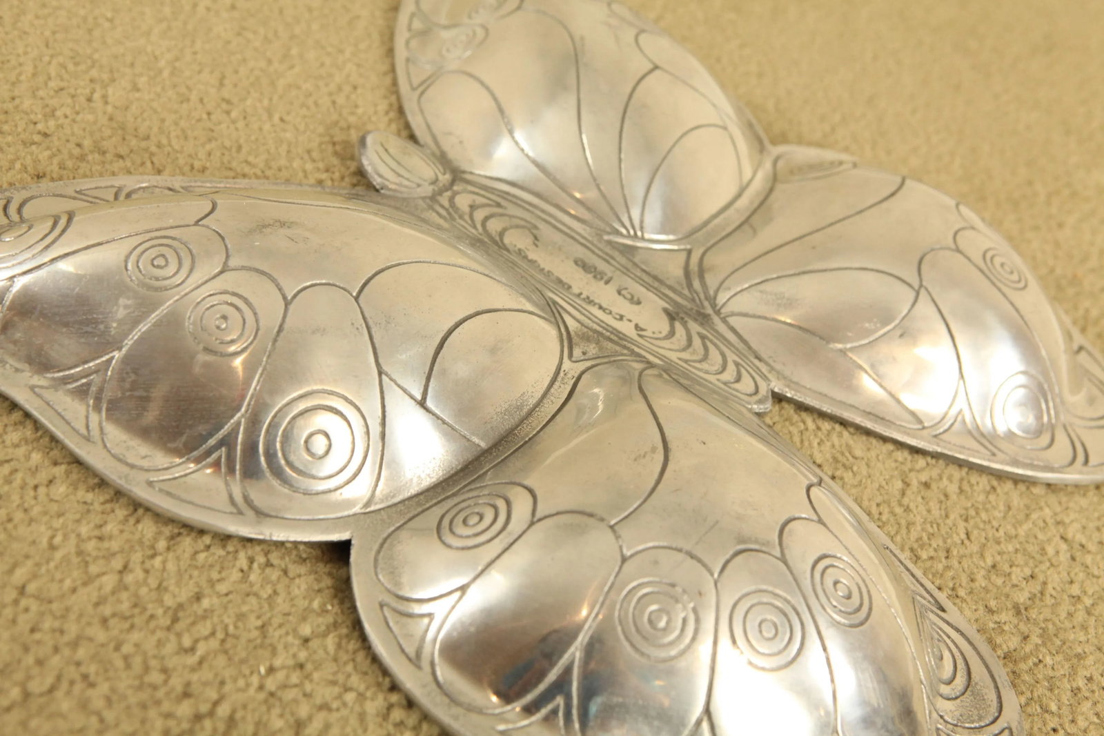 Arthur Court Vintage 1980's Aluminum Serving Tray - 7