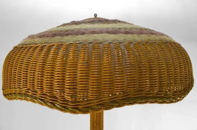 Wicker Floor Lamp - 3