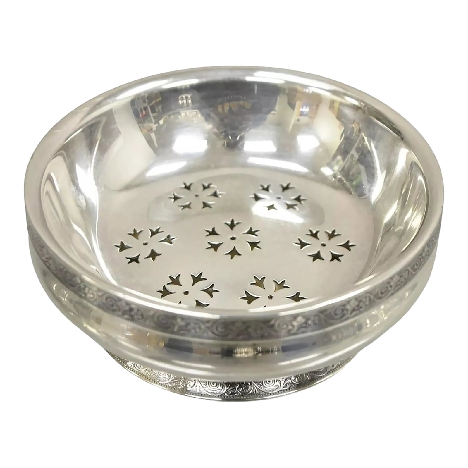 Antique Tiffany & Co Silver Soldered 90-30 Silver Plated Cheese Butter Dish (1 of 10)