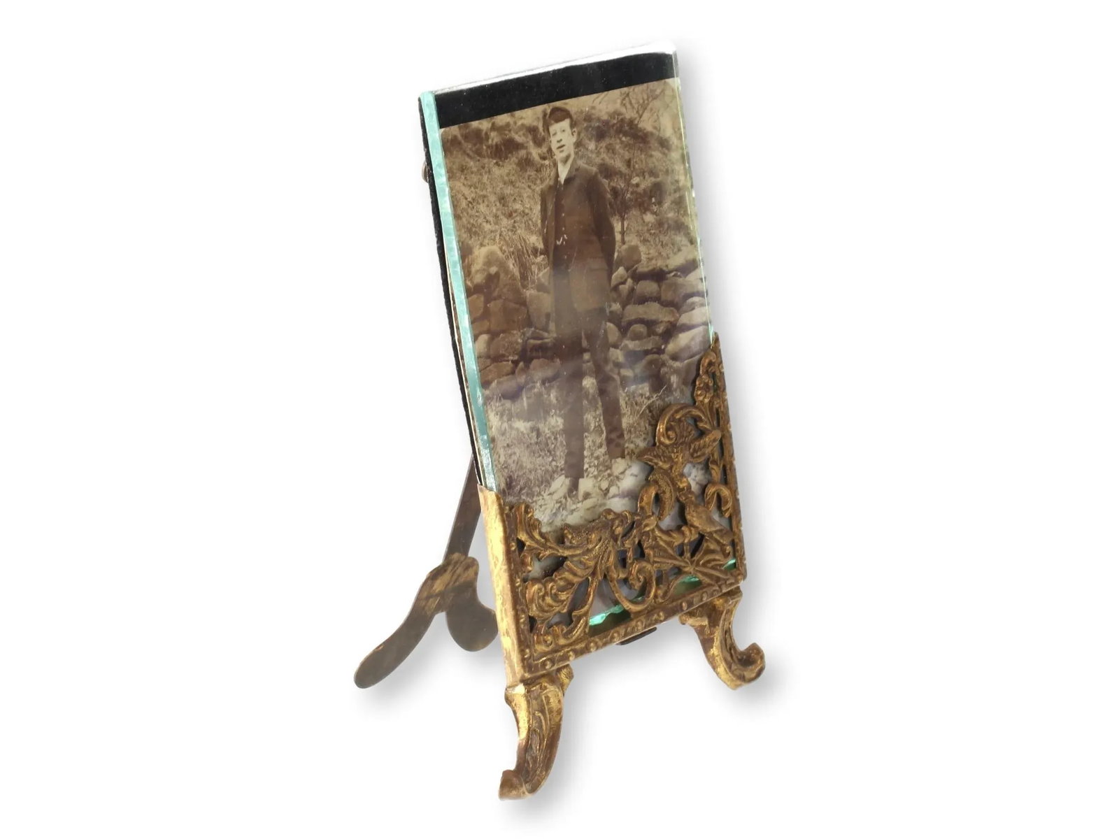 Antique Art Nouveau Picture Frame - 2