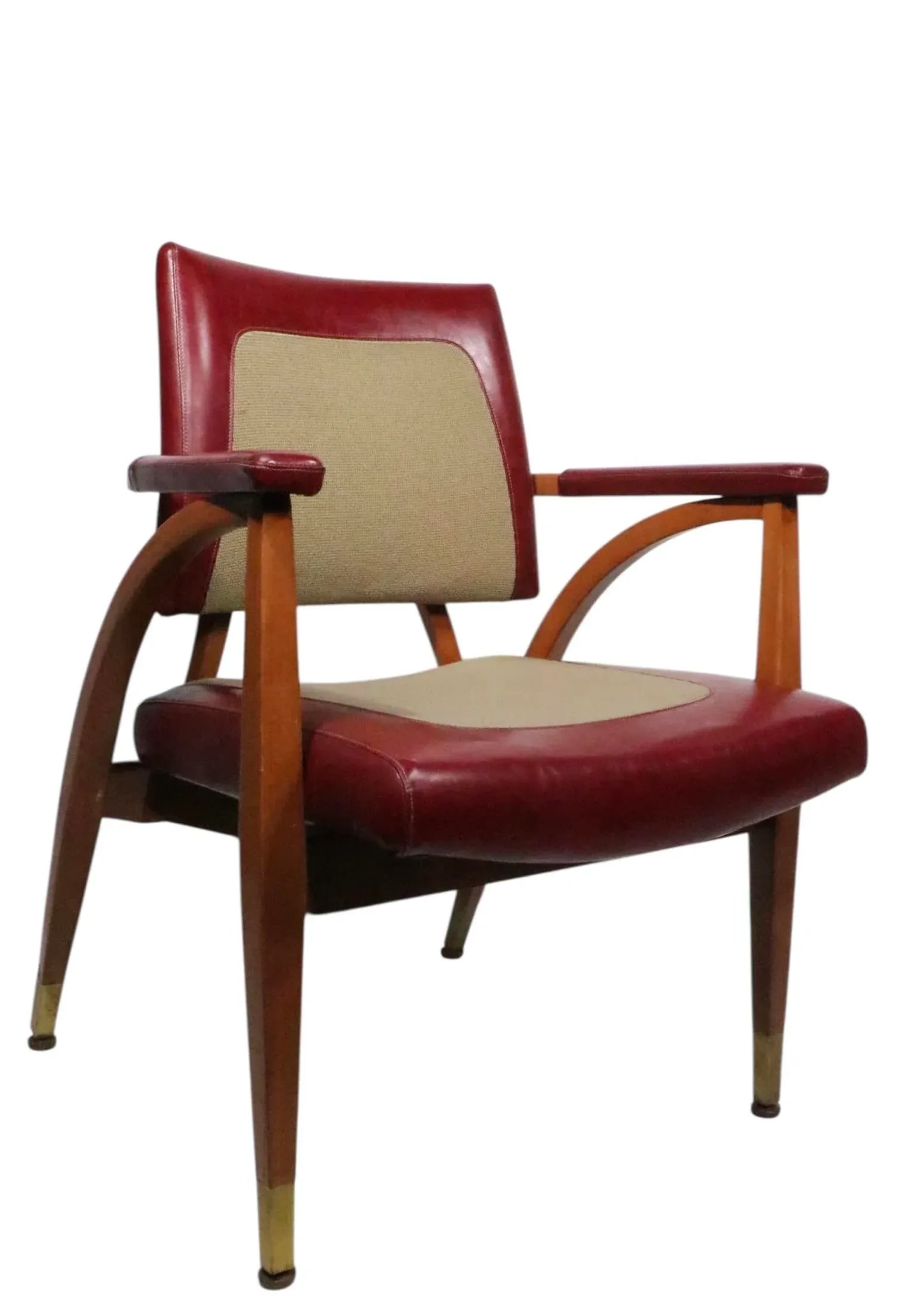 Mid Century Lounge Chairs by the Boling Chair Co. Circa 1964 - Set of 2 - 12