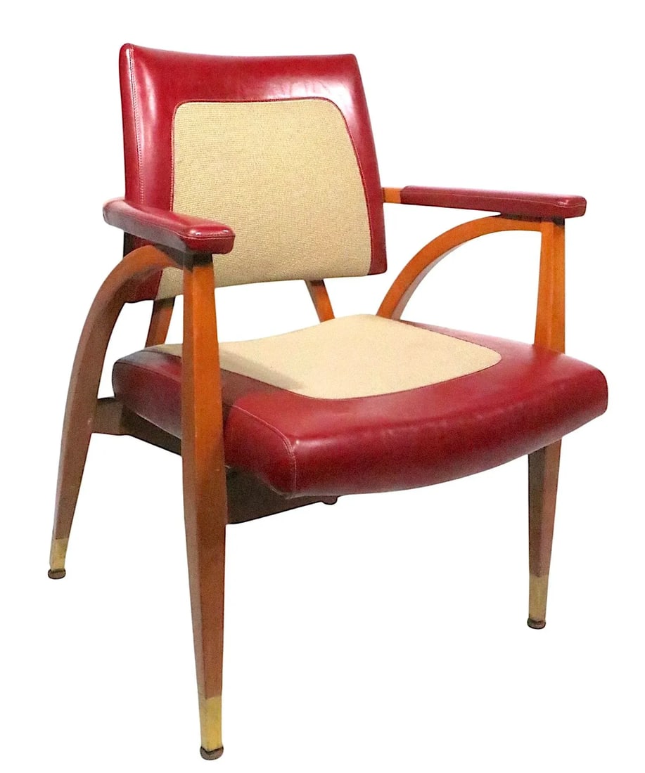 Mid Century Lounge Chairs by the Boling Chair Co. Circa 1964 - Set of 2 - 4