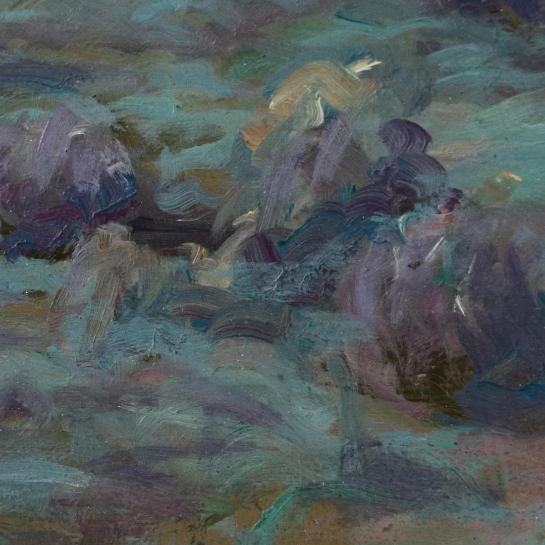 Alice McKee Cumming (American 1890 - 1965) Western Colorado Dusk Landscape Oil Painting Signed & Dat - 4