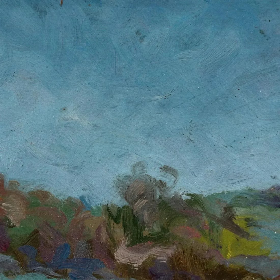 Alice McKee Cumming (American 1890 - 1965) Western Colorado Dusk Landscape Oil Painting Signed & Dat - 7