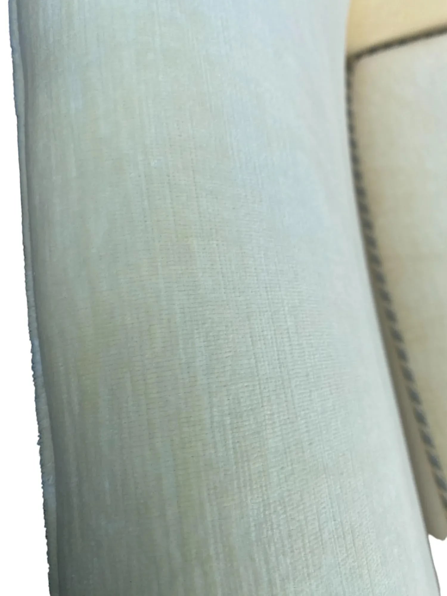 Century Furniture White Sofa With Piping - 7