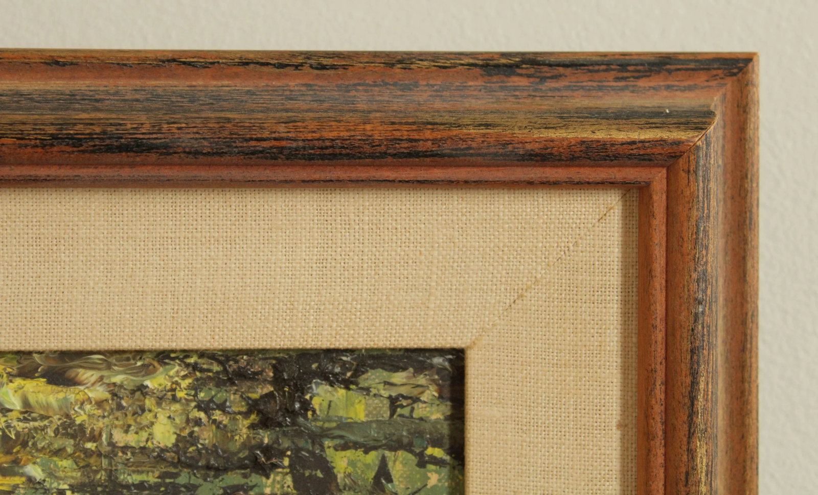 D. Seaver Framed Mid Century Modern Oil Painting"Yosemite" - 5