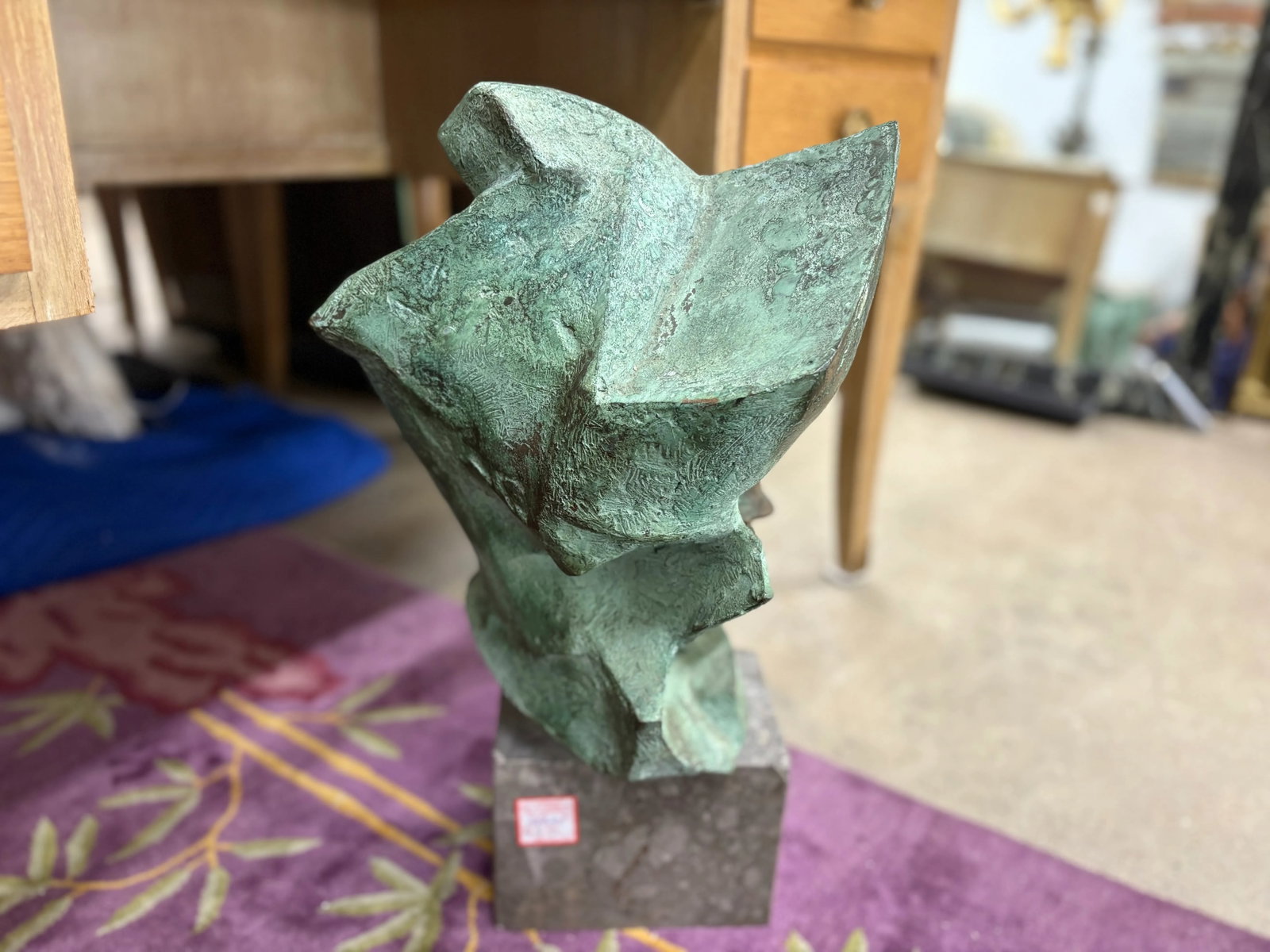 Italian Modern Bronze Bust - 2