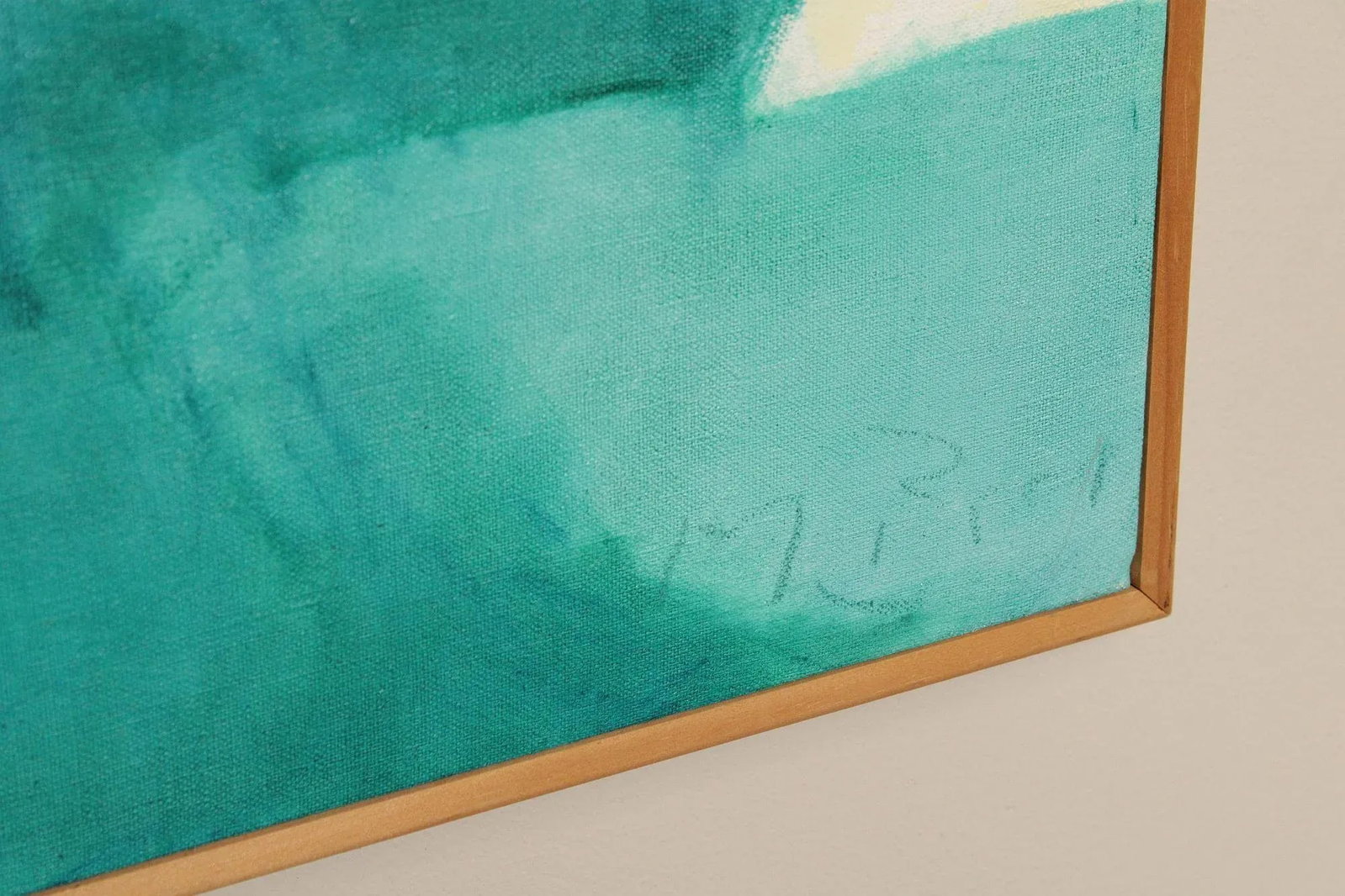 Malcolm Bray Contemporary Oil Painting, 'Boy Floating' - 11