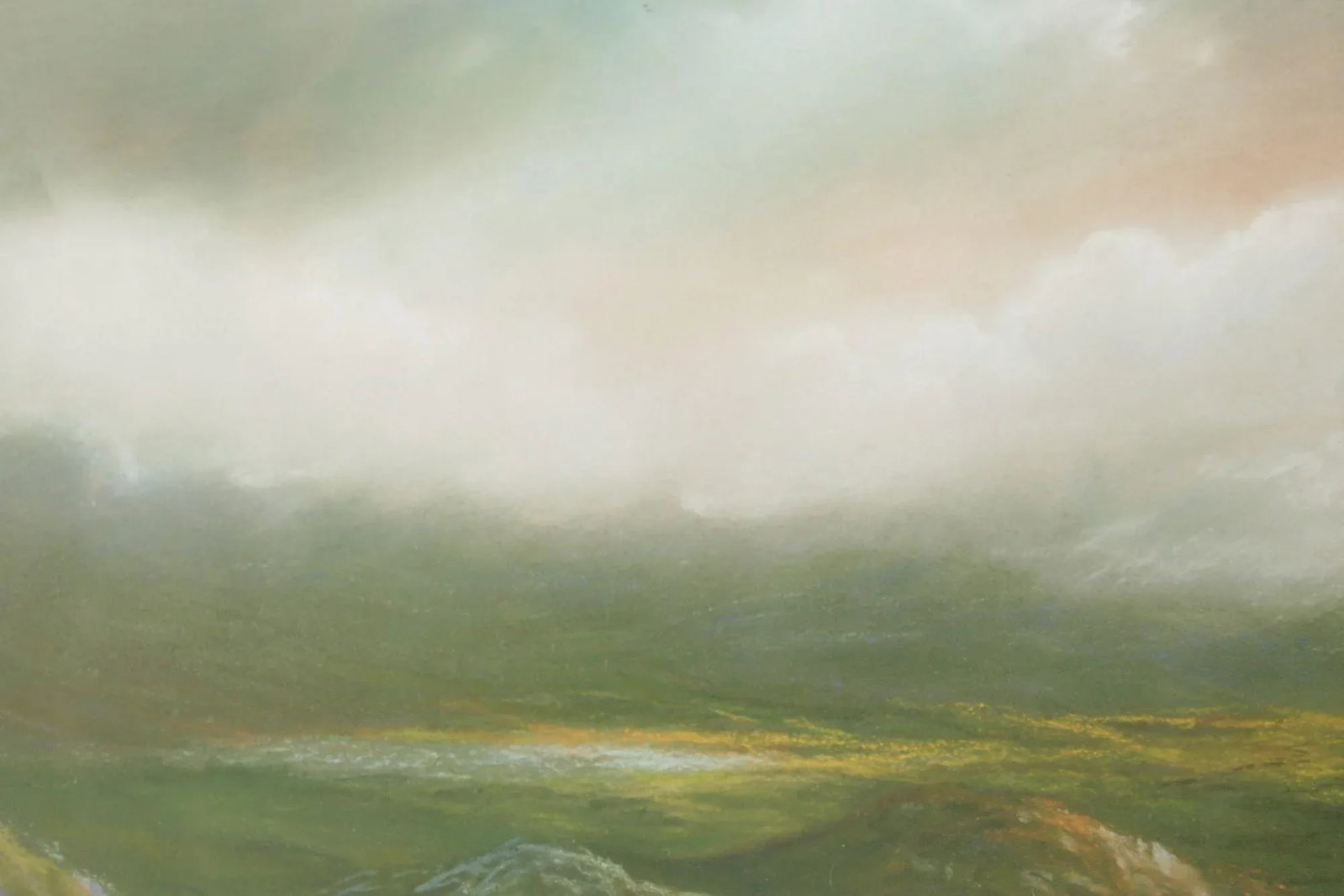 Philip Gray Impressionist Style LandHand Signed Print, 'Croagh Patrick, Co. Mayo' - 10