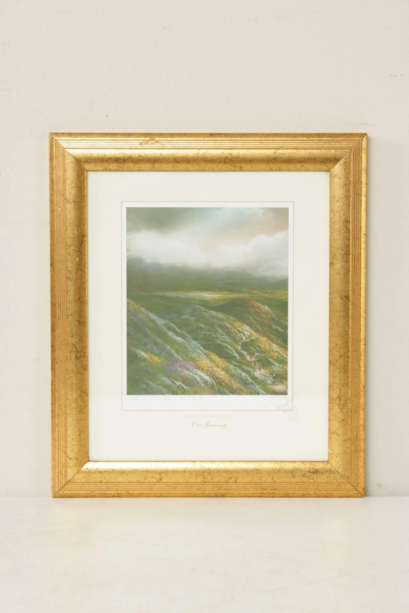 Philip Gray Impressionist Style LandHand Signed Print, 'Croagh Patrick, Co. Mayo' - 2