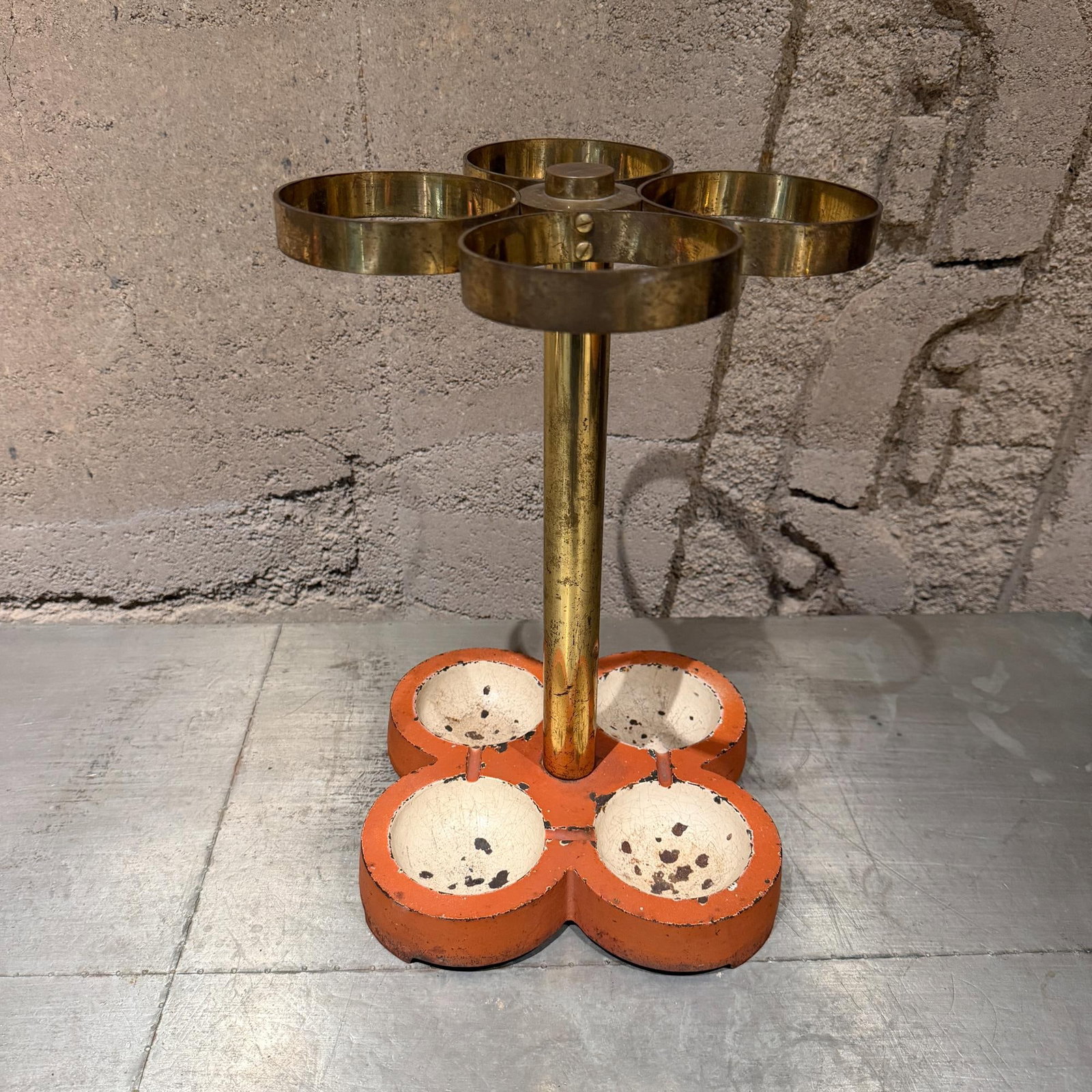 1960s Bauhaus Umbrella Stand Style of Hermes Paris Mid-Century Modern Europe - 8